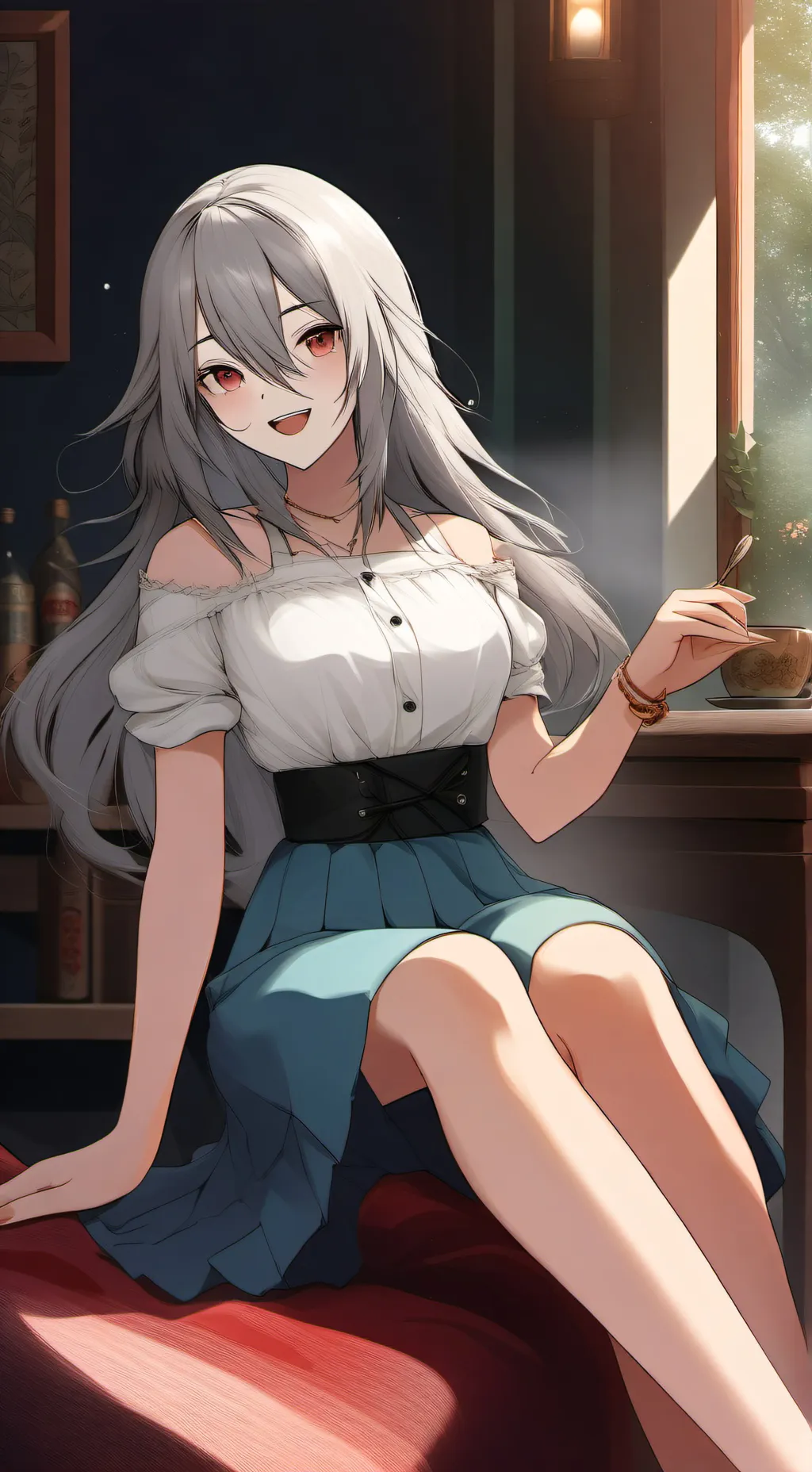 ai character: estel background