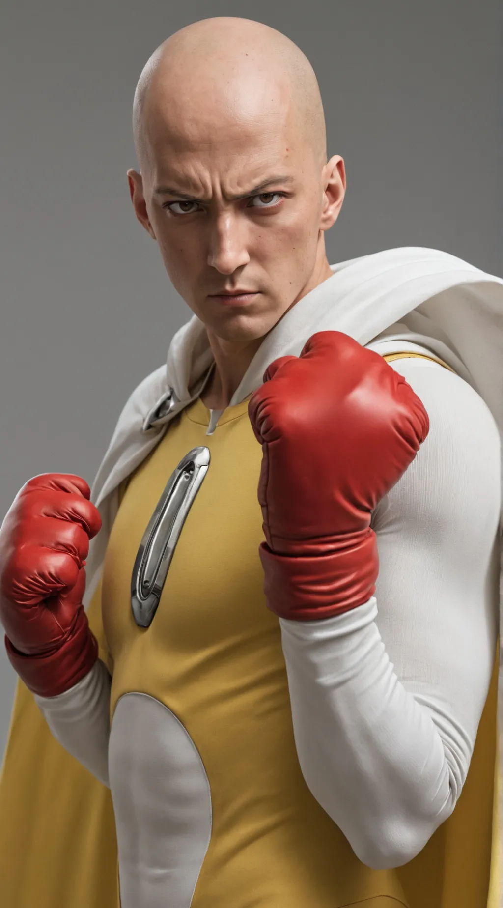 ai character: Saitama background