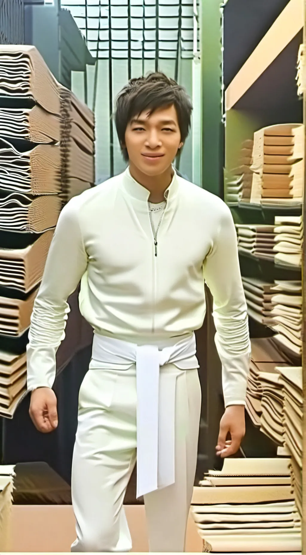 ai character: you and BIGBANG :3 background