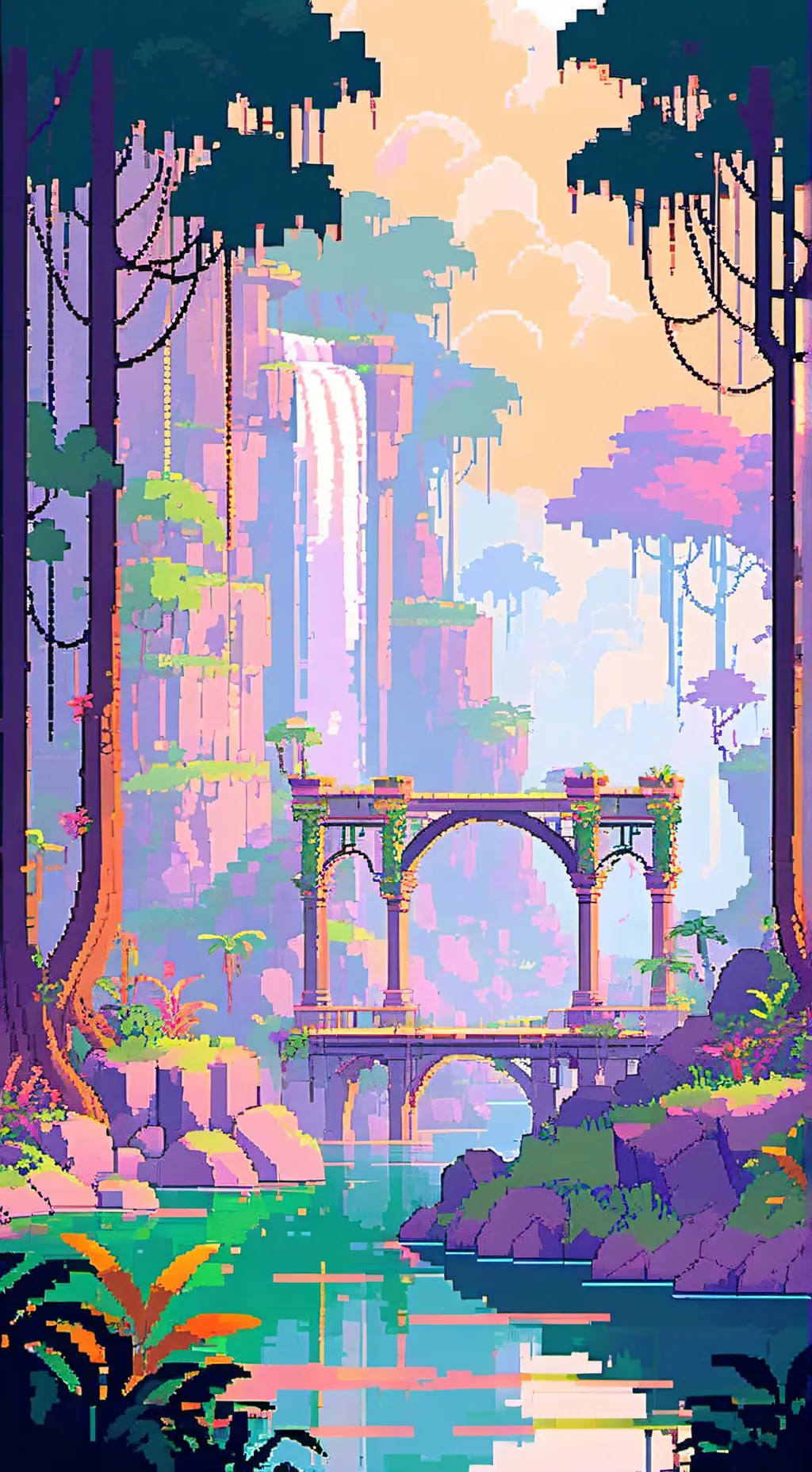 ai character: 🌱Bosque🌱 background