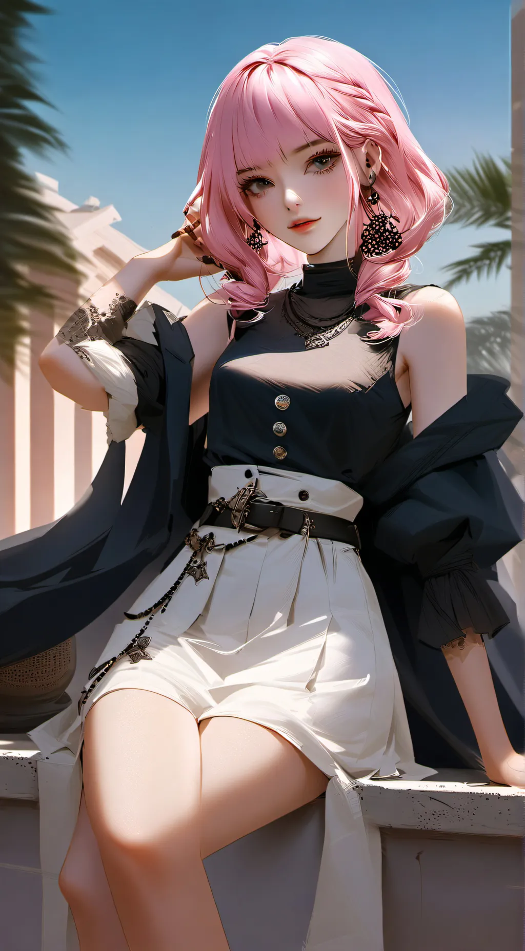 ai character: 🤍🎀Amy🎀🤍 background