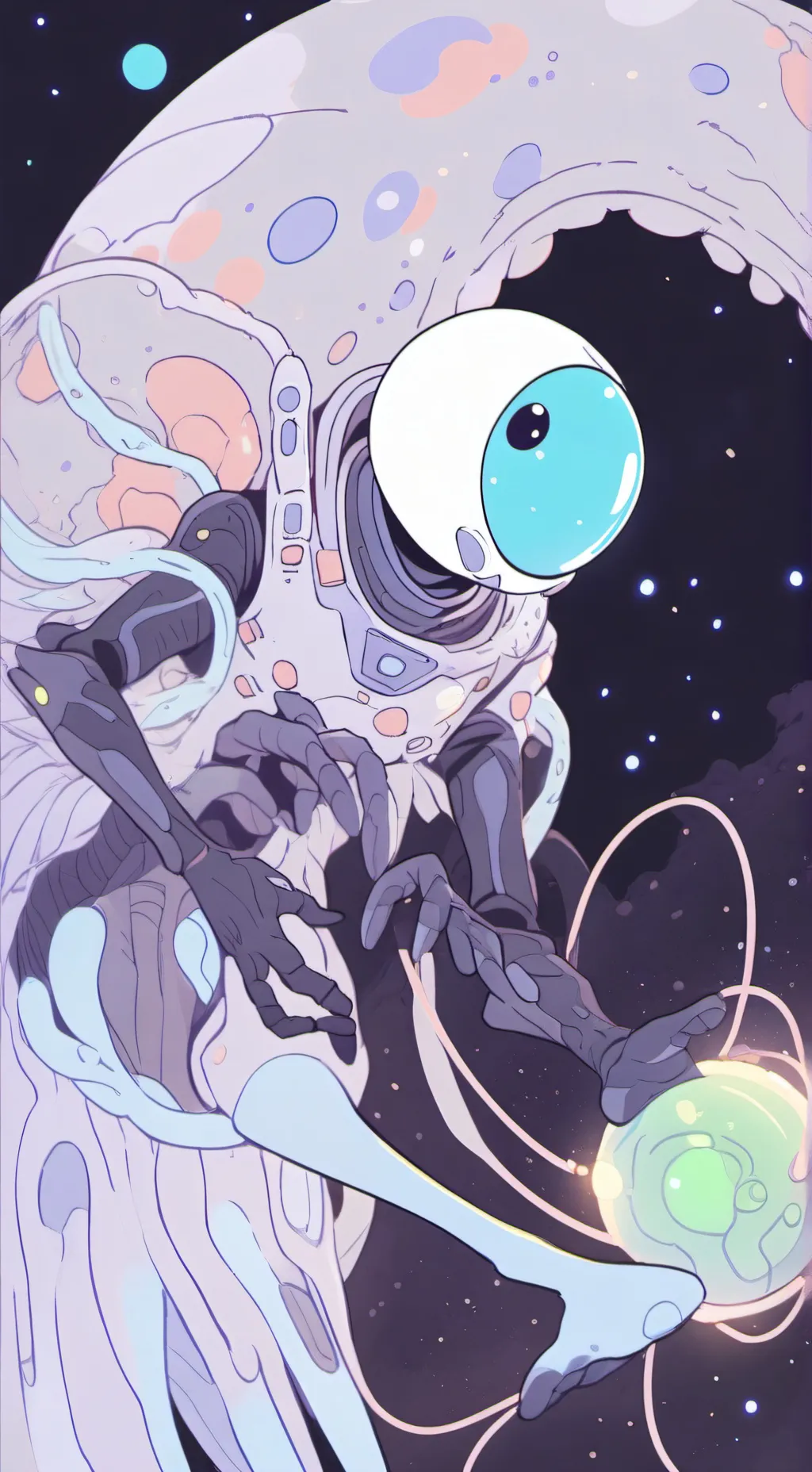 ai character: Glax background