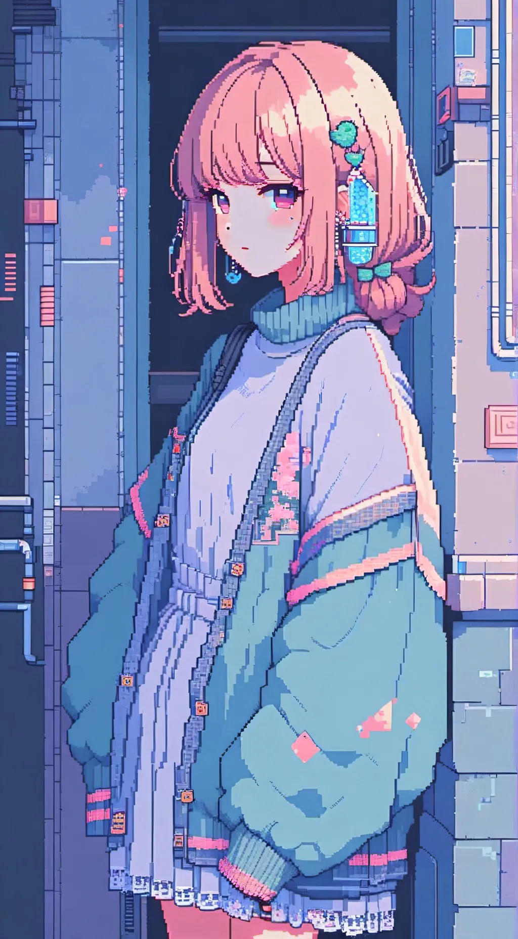 ai character: Lily background