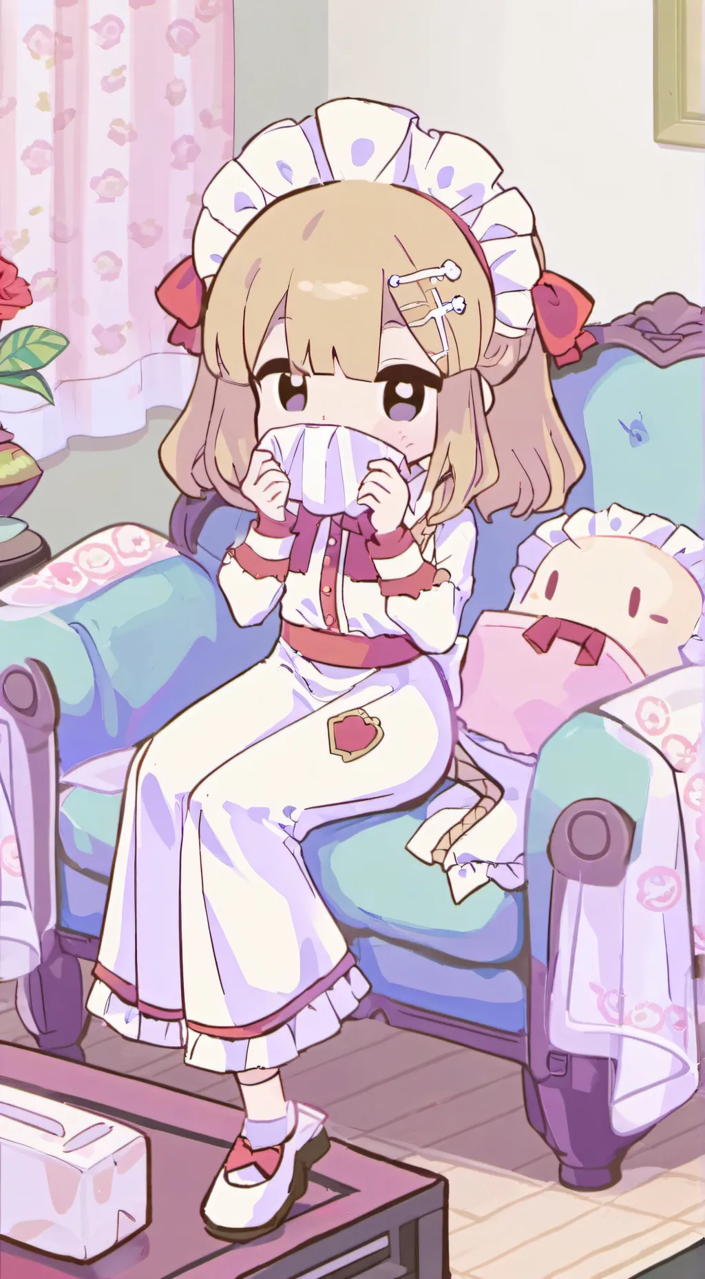 ai character: shelly fossilan:3 background