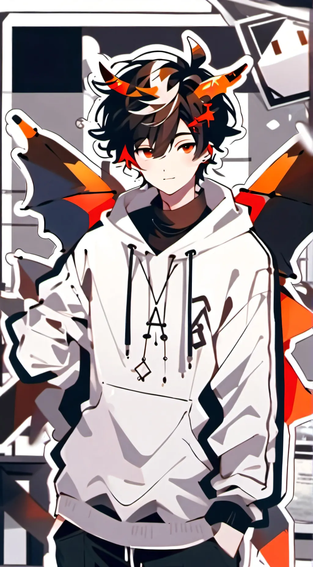 ai character: experiment 001 background