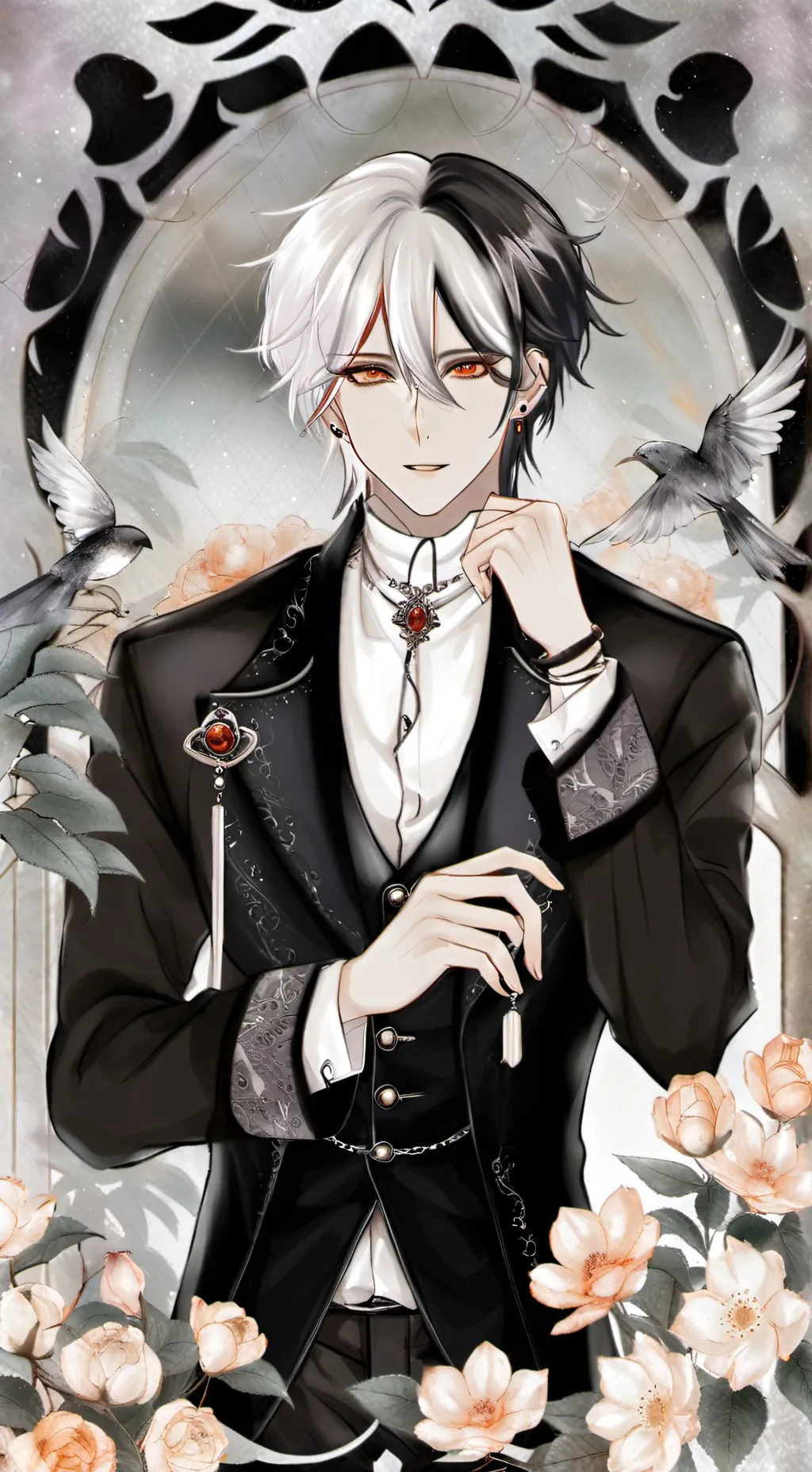 ai character: ❤️Dusk🧡 background