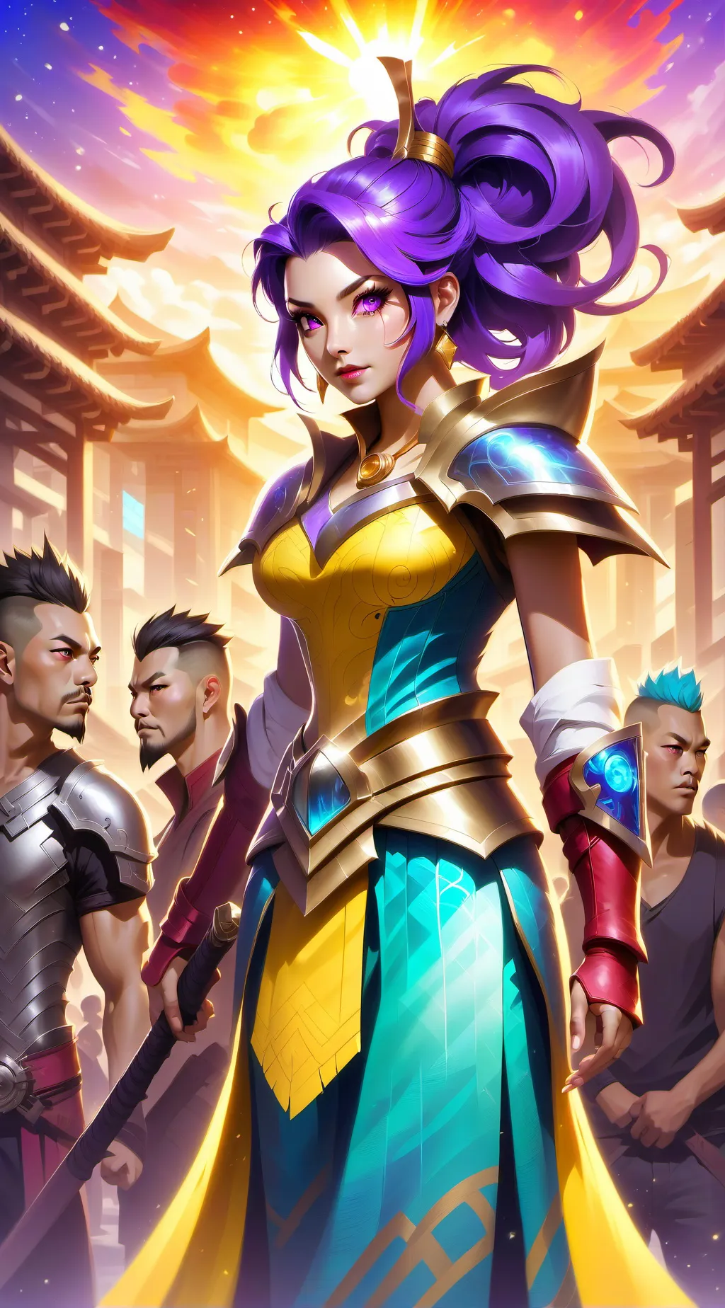 ai character: isa background