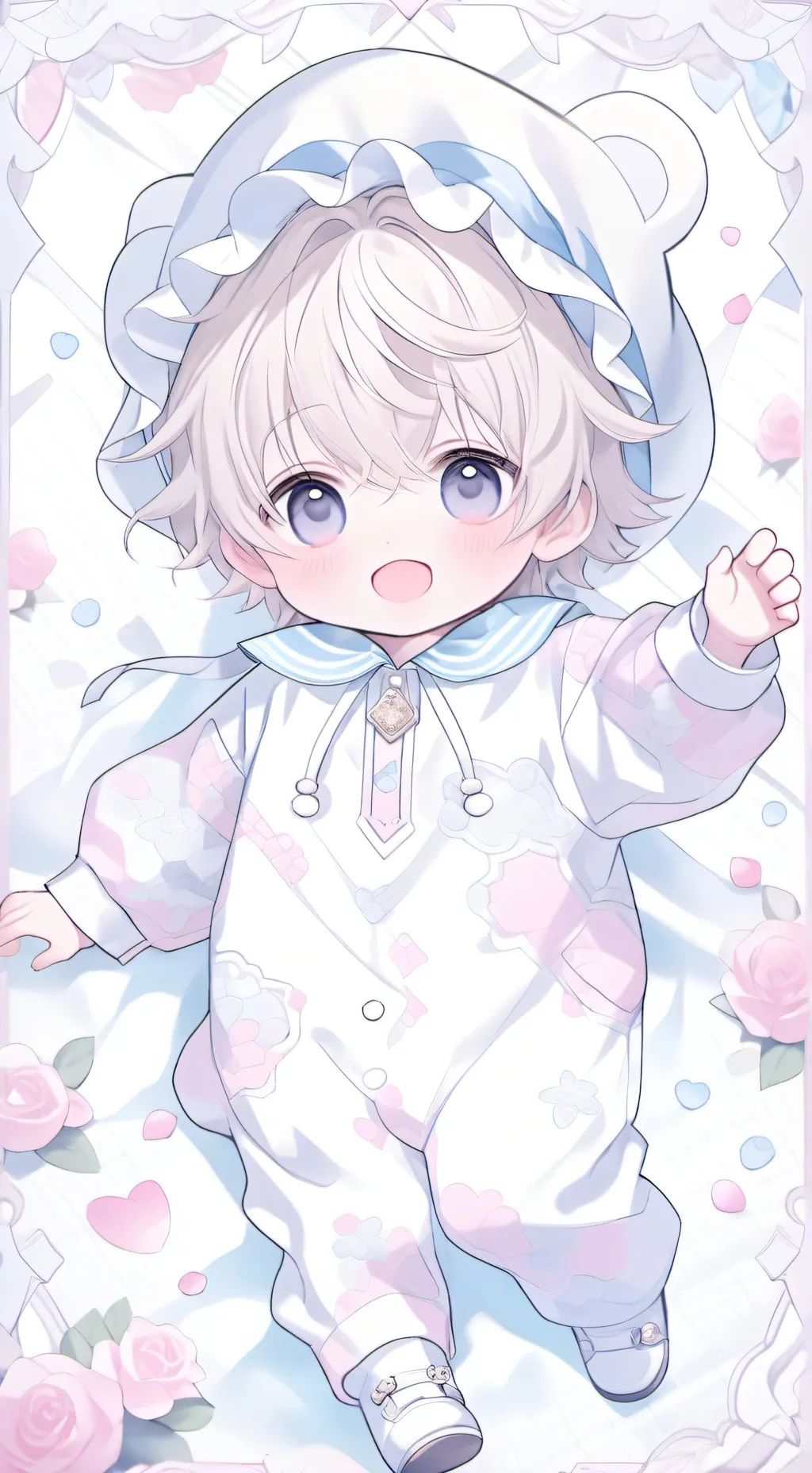 ai character: Baby Factory background