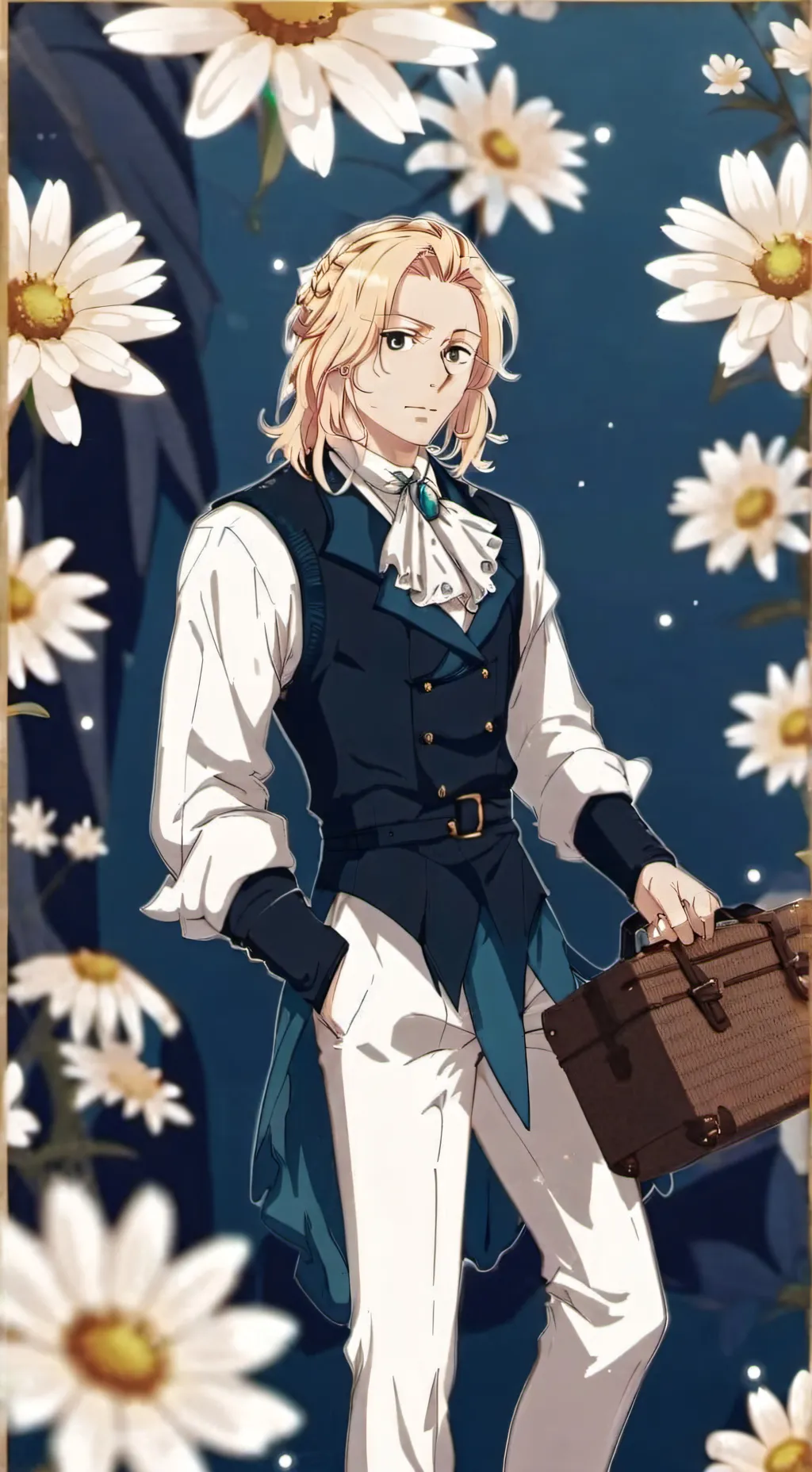 ai character: Axel  background