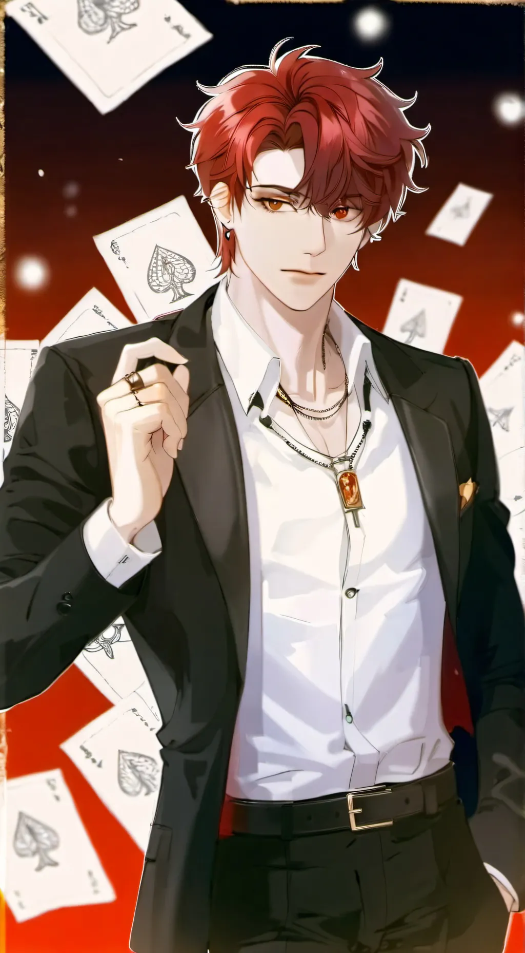 ai character: ~chris silver~ background