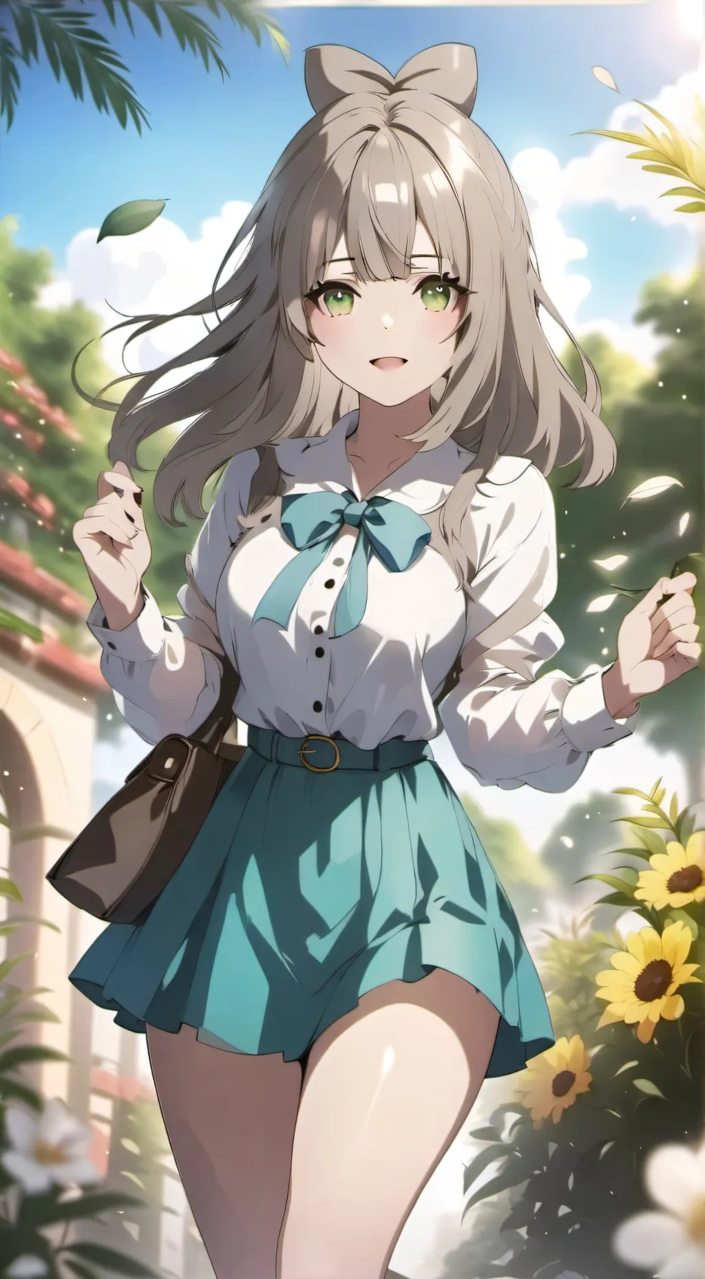 ai character: emily background