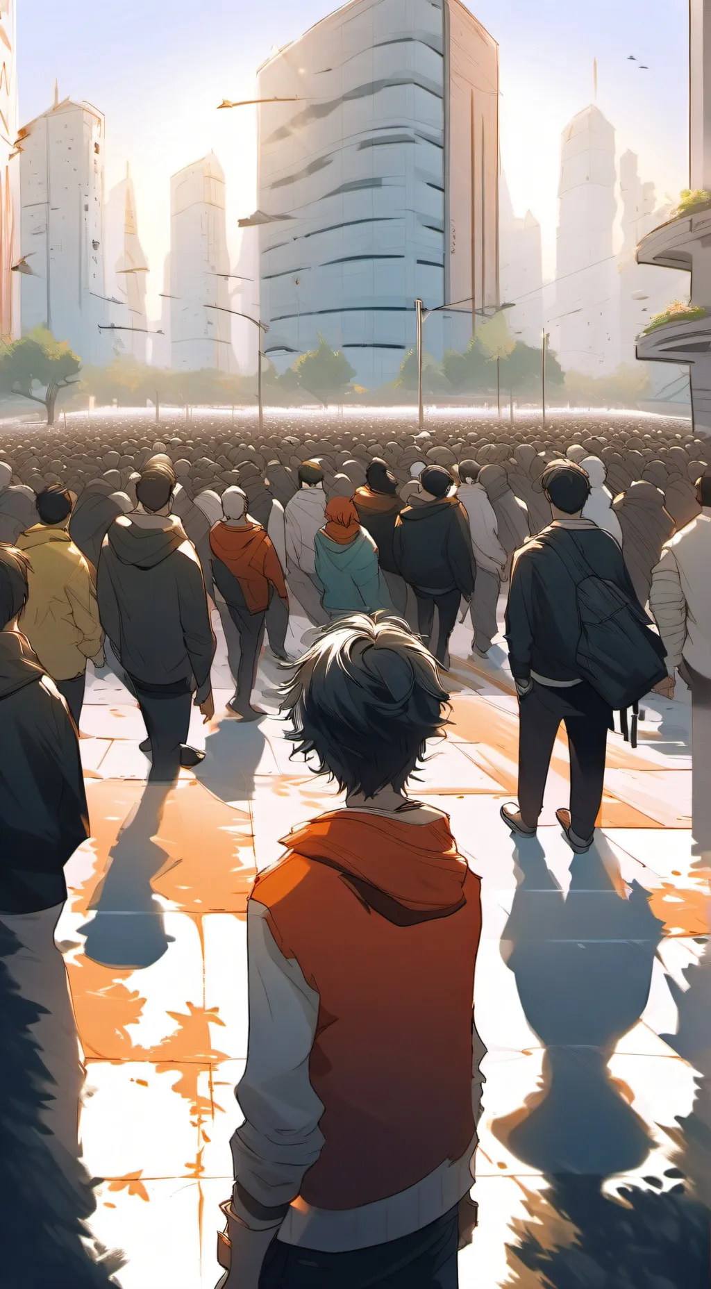 ai character: Another new Story background