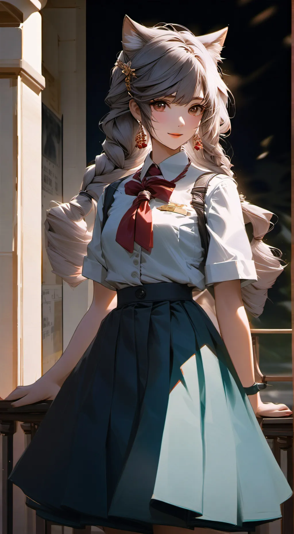 ai character: Eva background