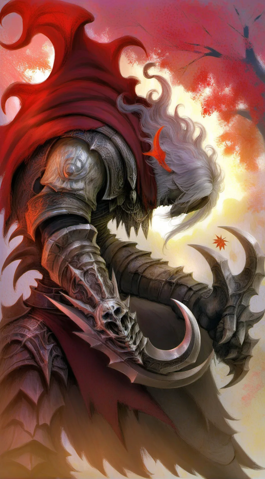 ai character: CORRE POR TU VIDA background