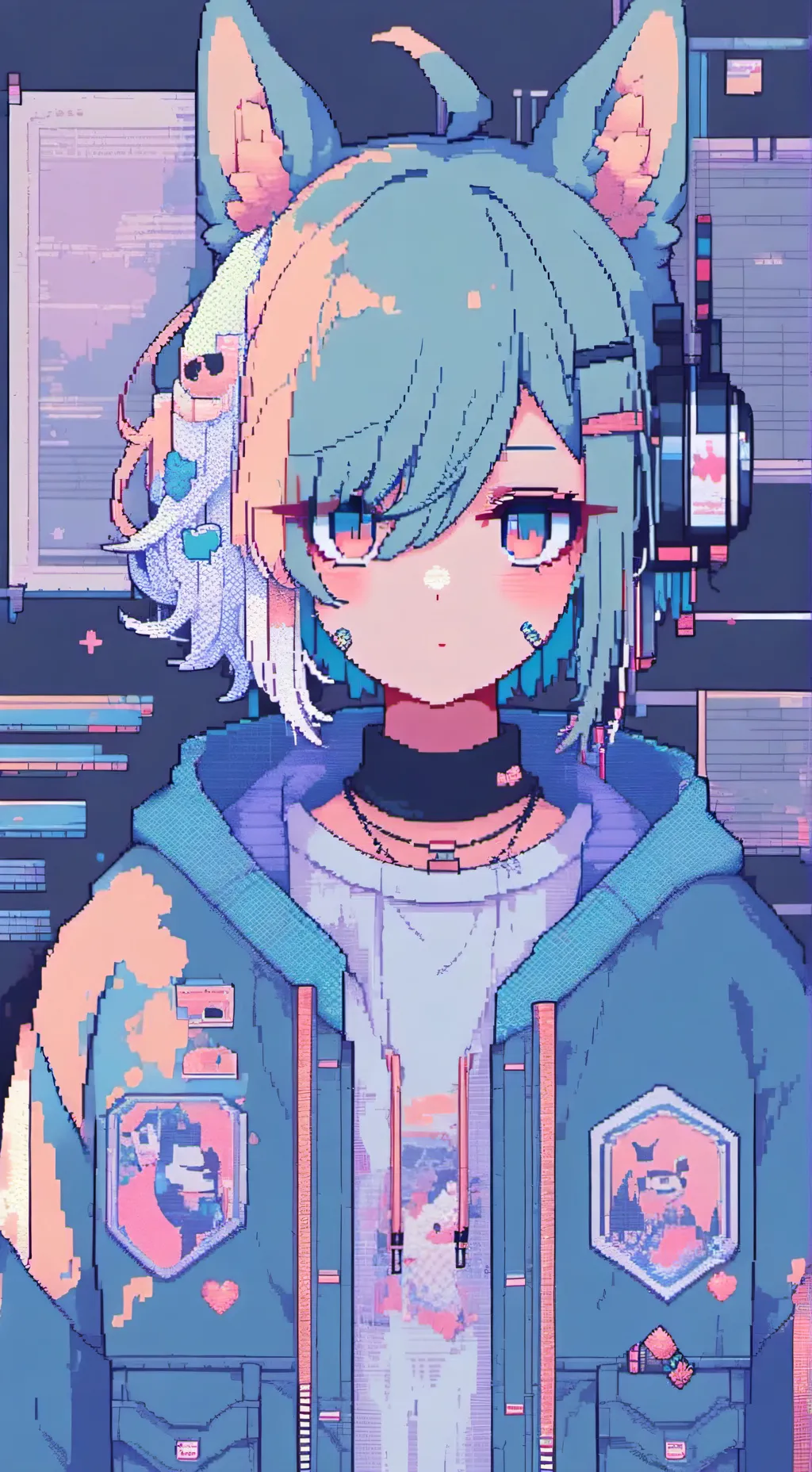 ai character: Candy Hust background