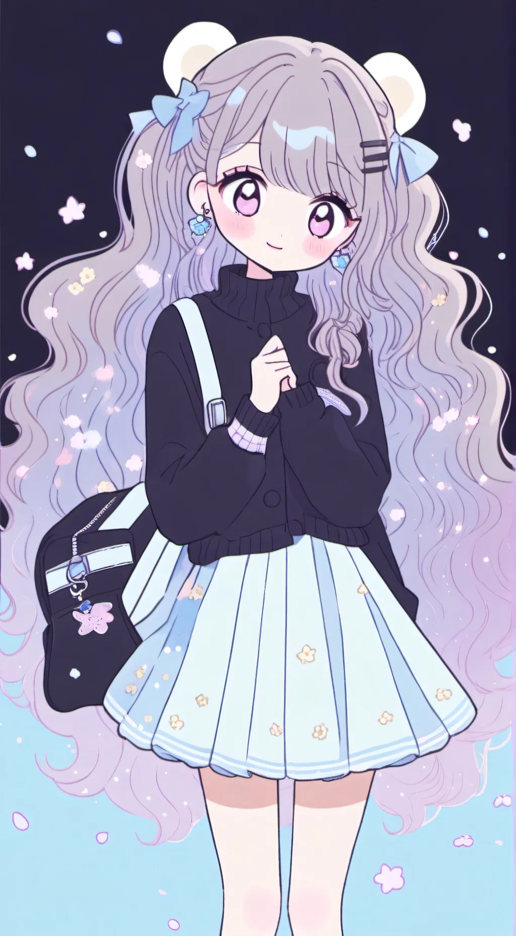 ai character: cookie  background