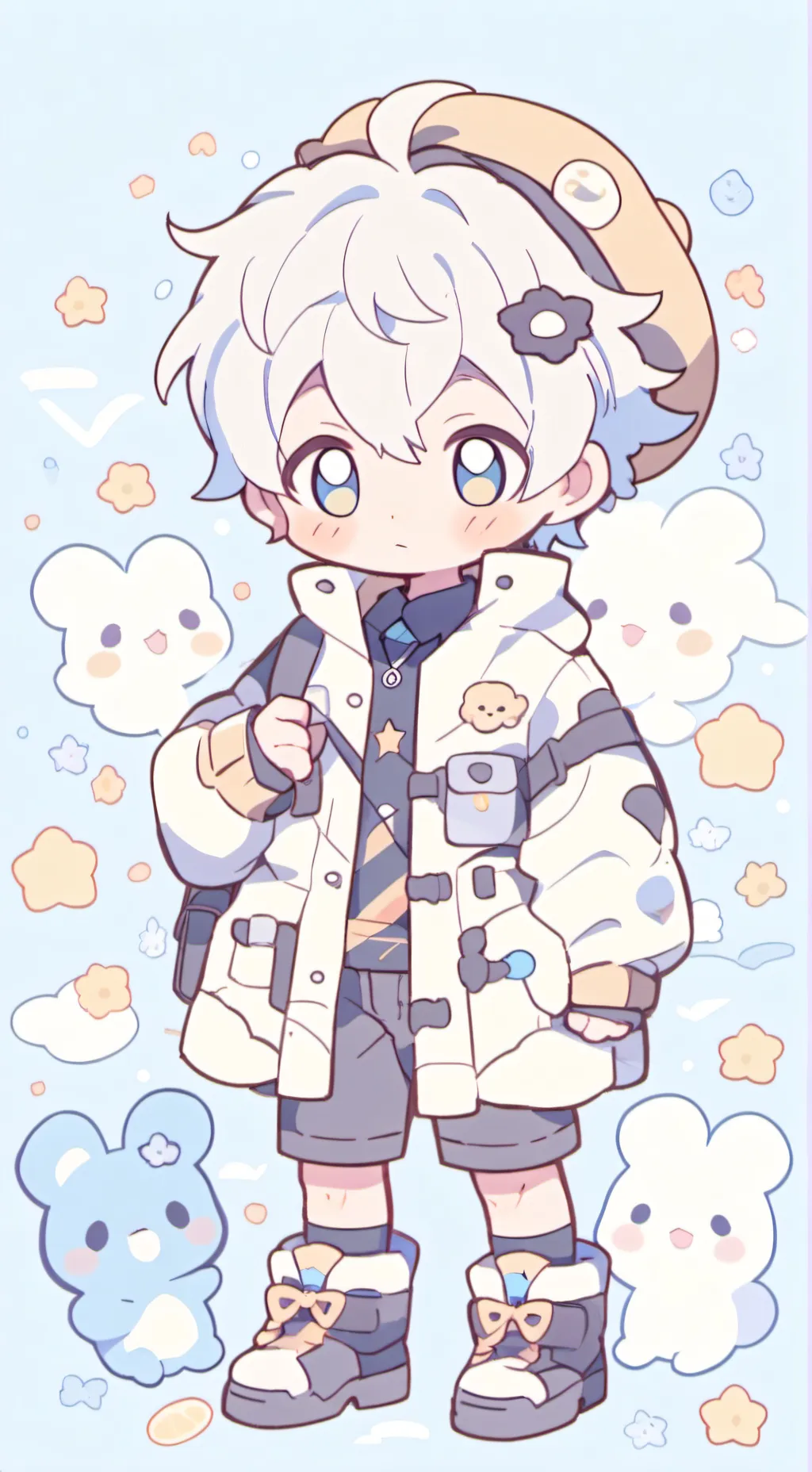 ai character: Kai background