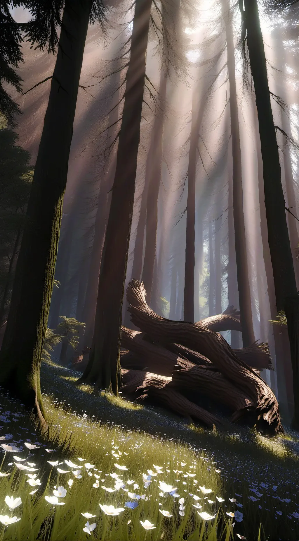 ai character: Survival background