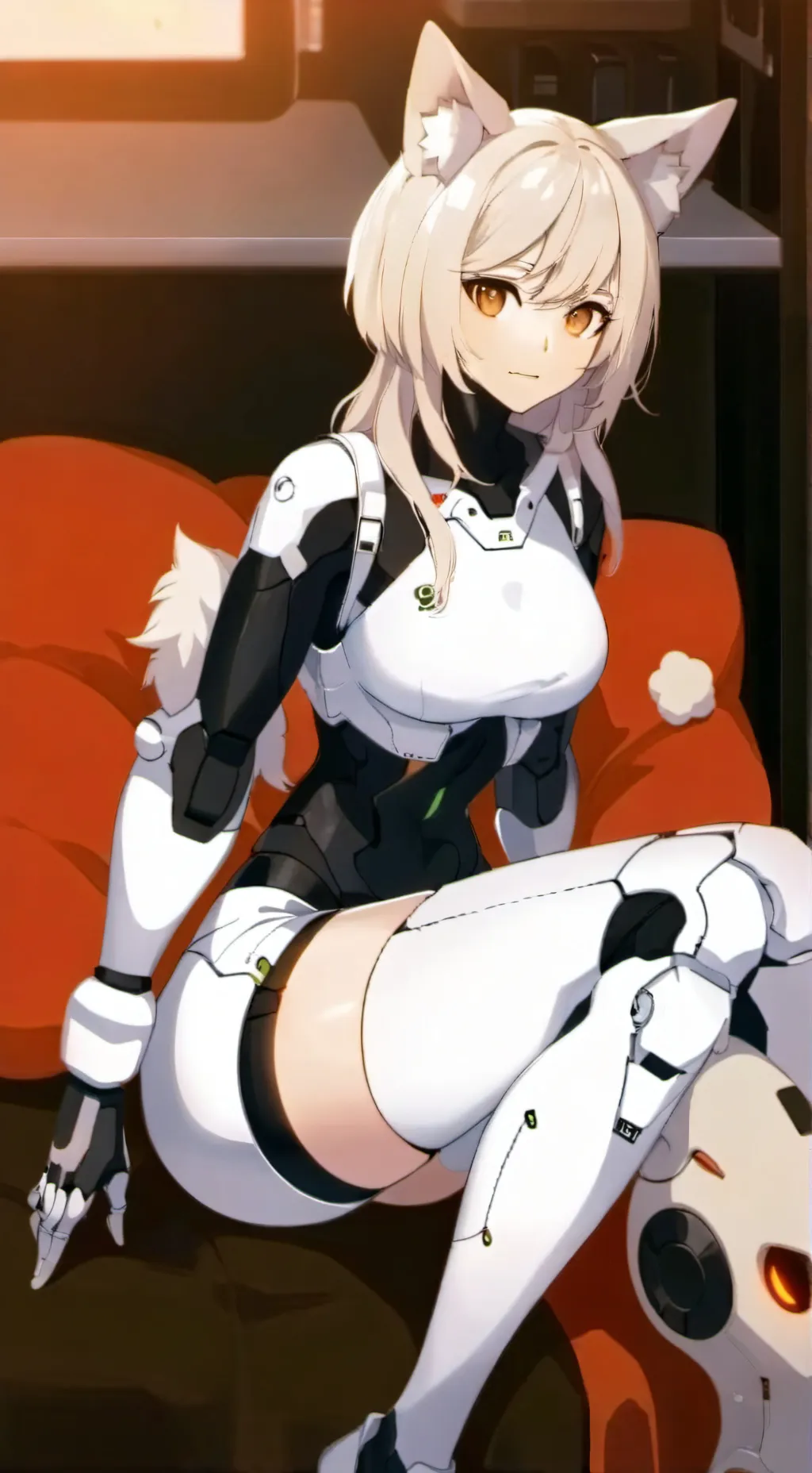 ai character: hot protogen background