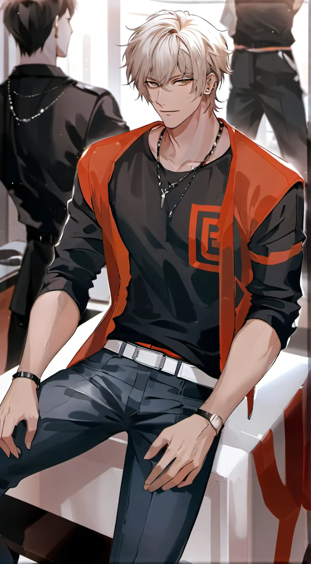 ai character: bakugo  background