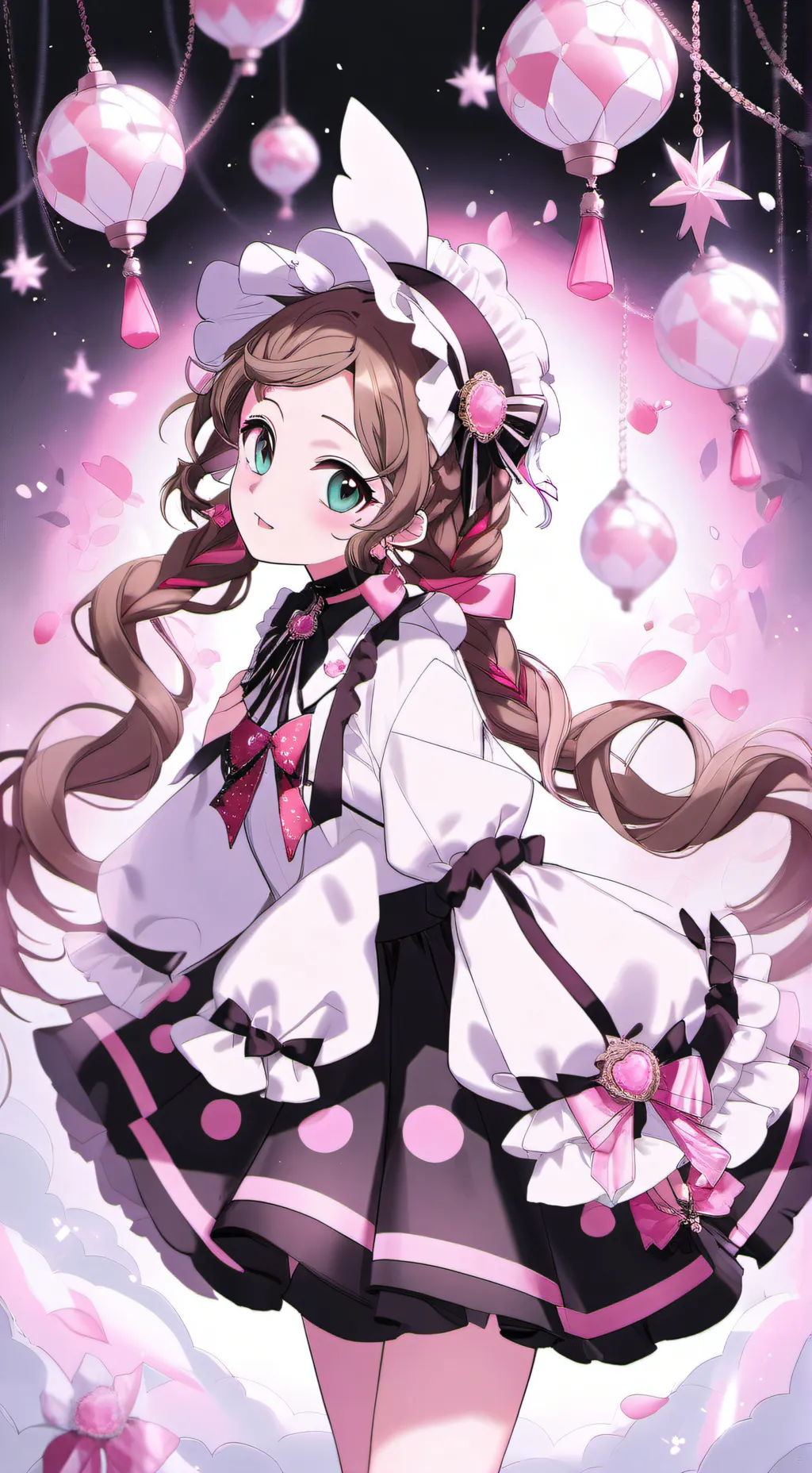 ai character: Yoga and Ochako ￼ background