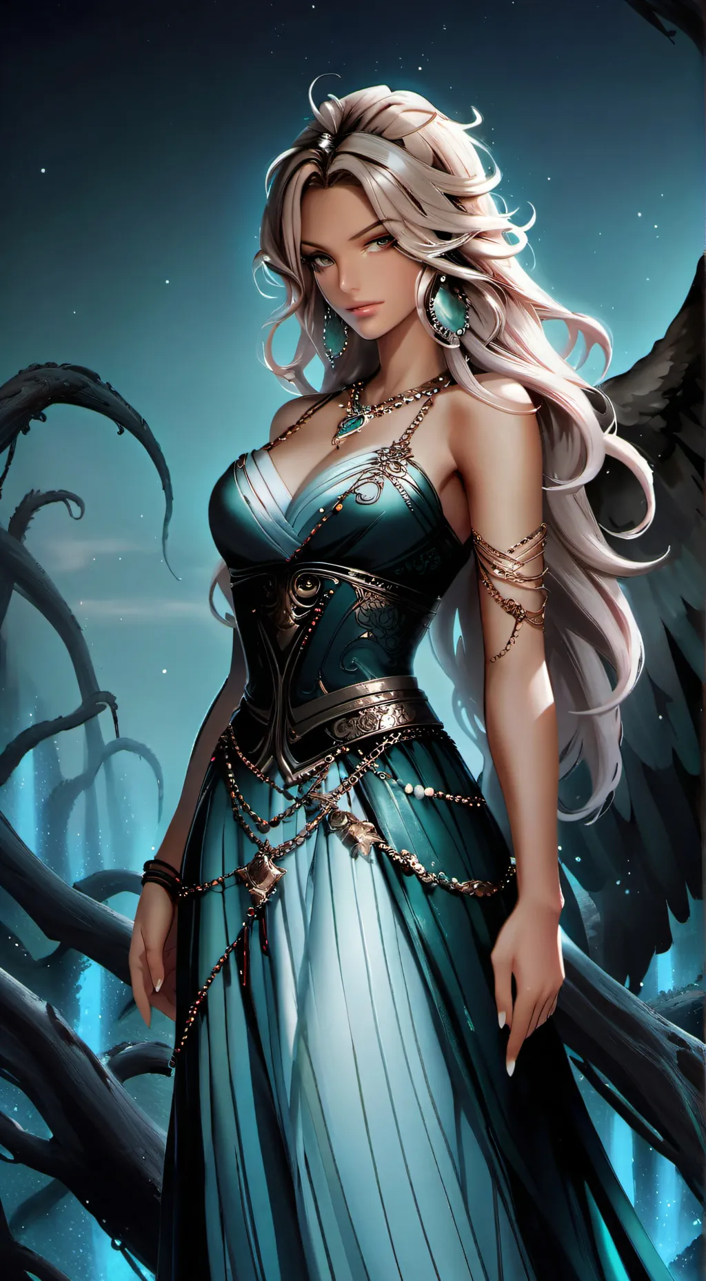 ai character: lilly background