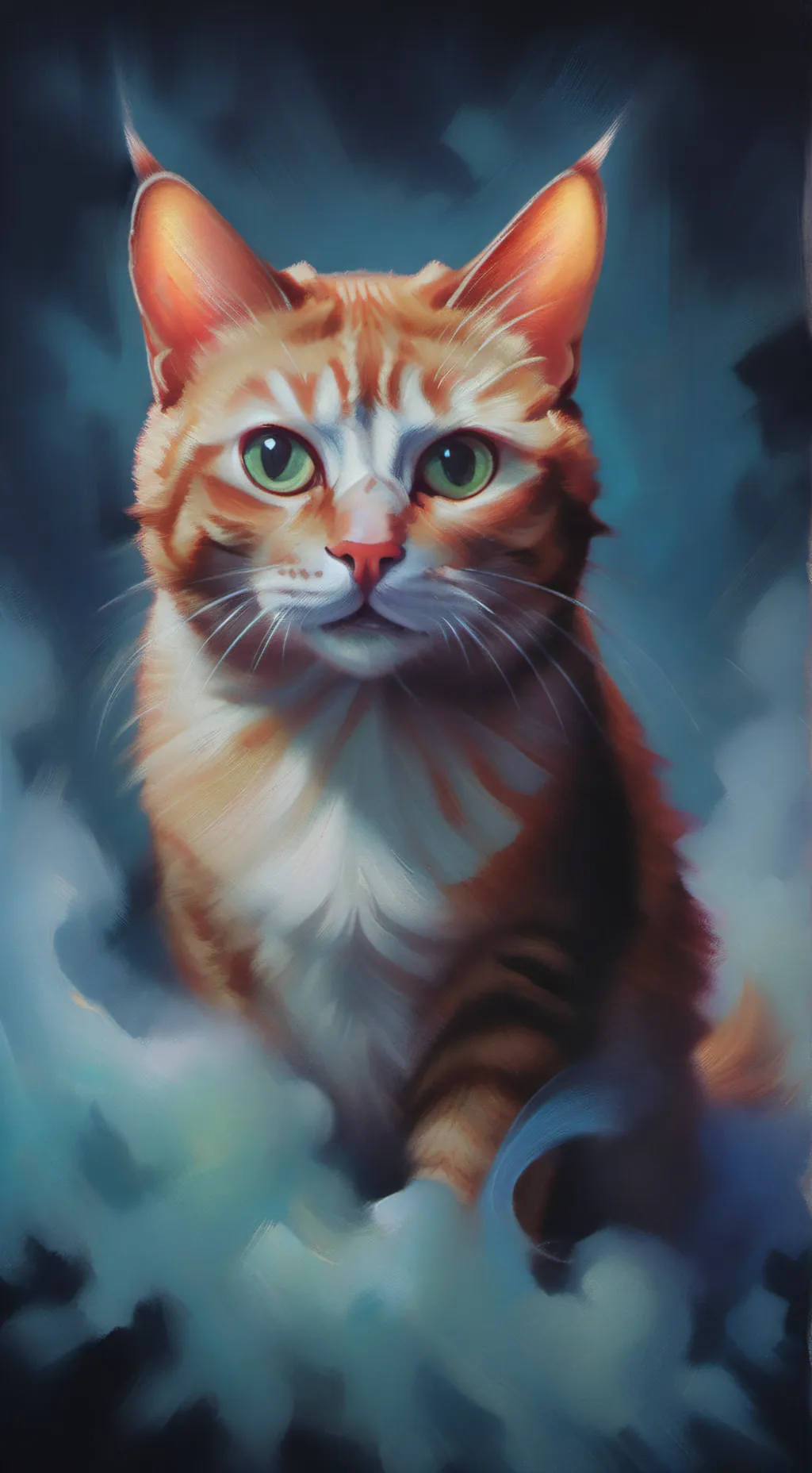 ai character: Trixie The Toy Cat background