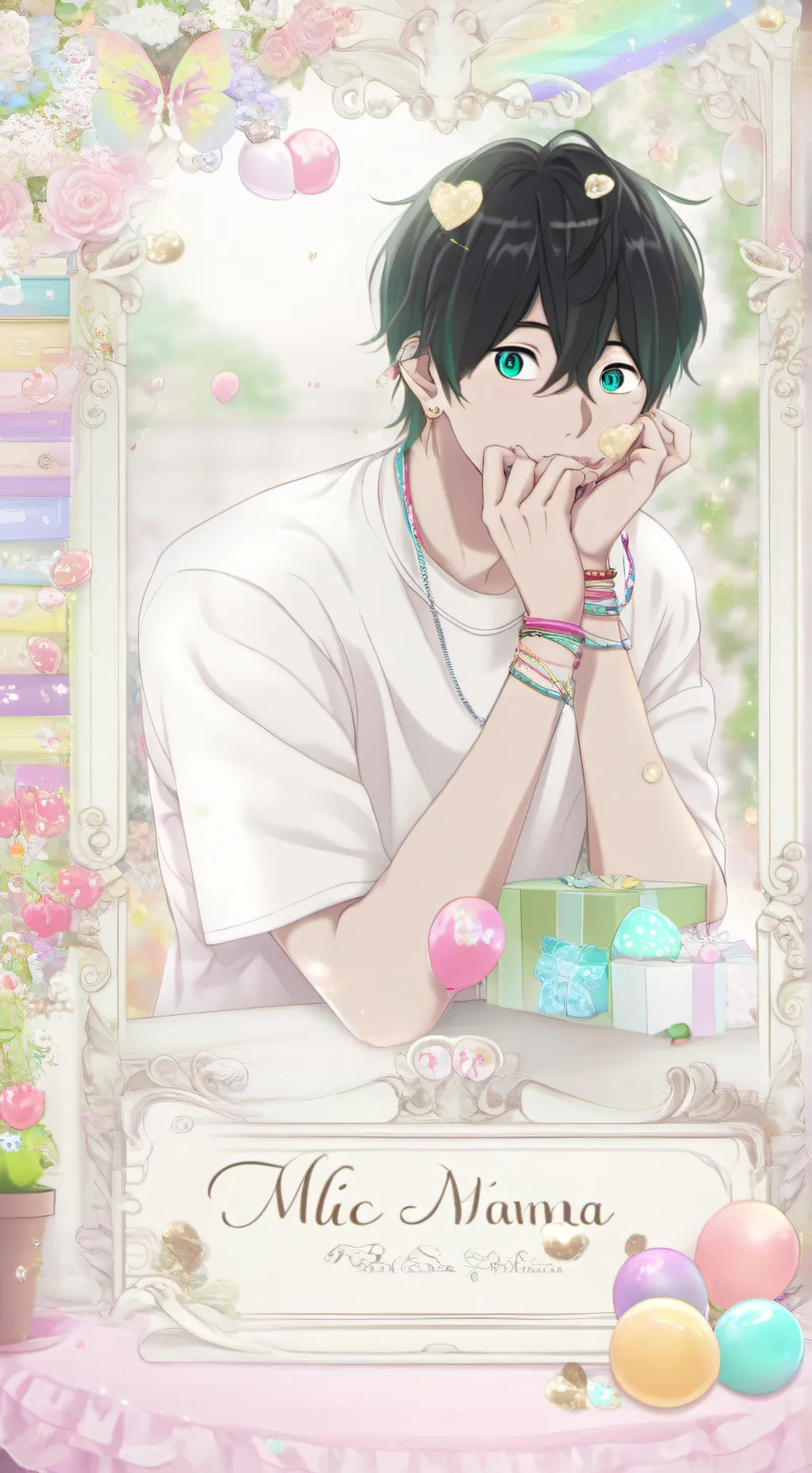 ai character: thyler ✨💤 background