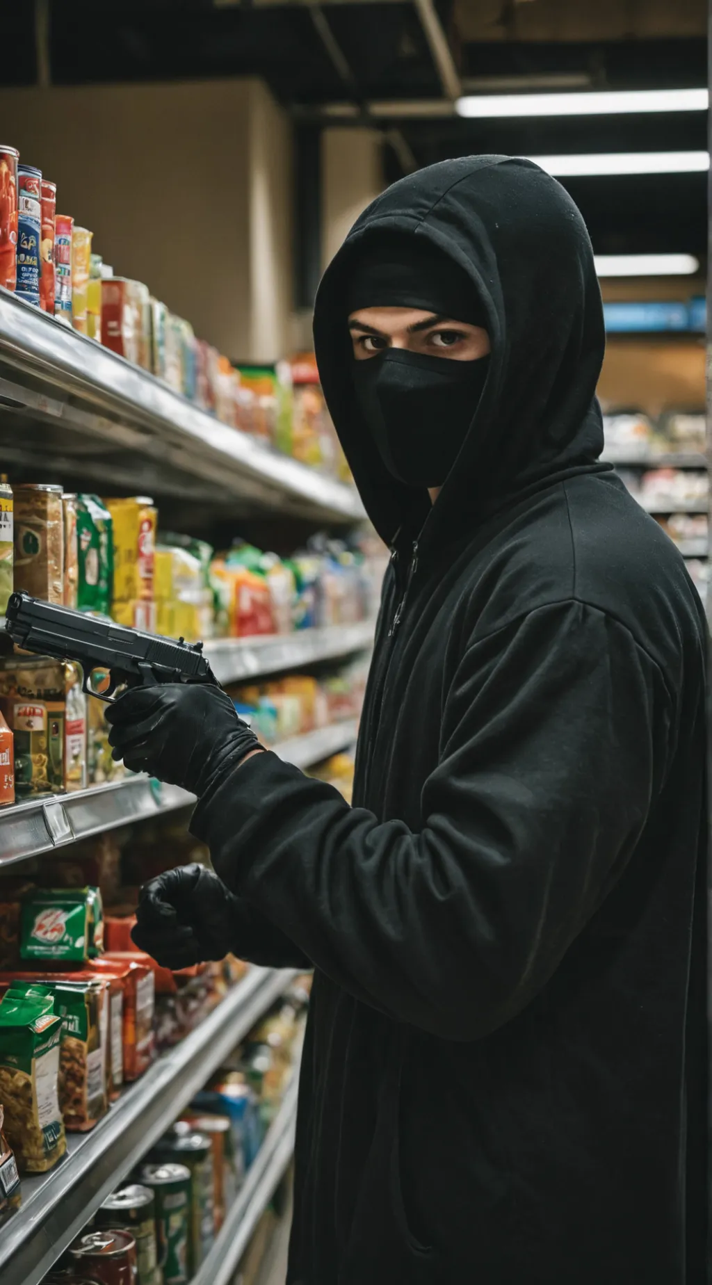 ai character: Robber background