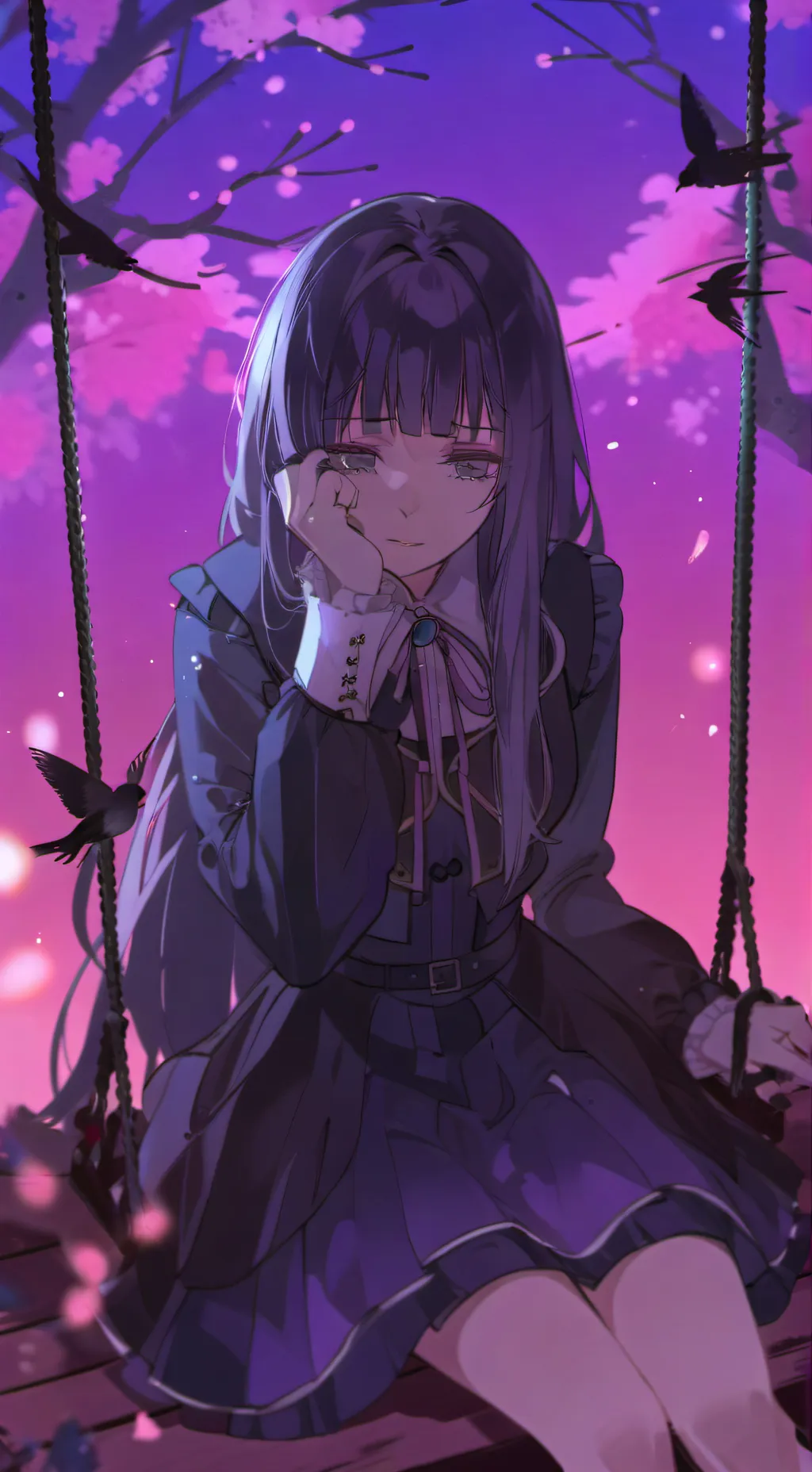 ai character: Mayumi Kirui background