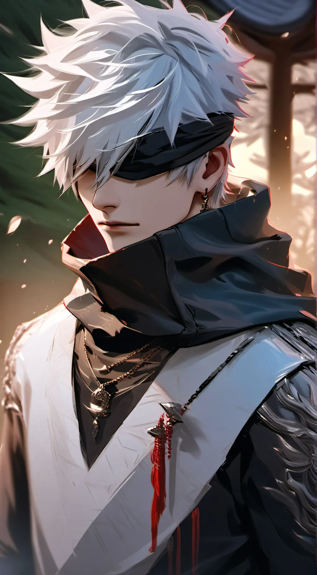 ai character: Saturo Gojo background