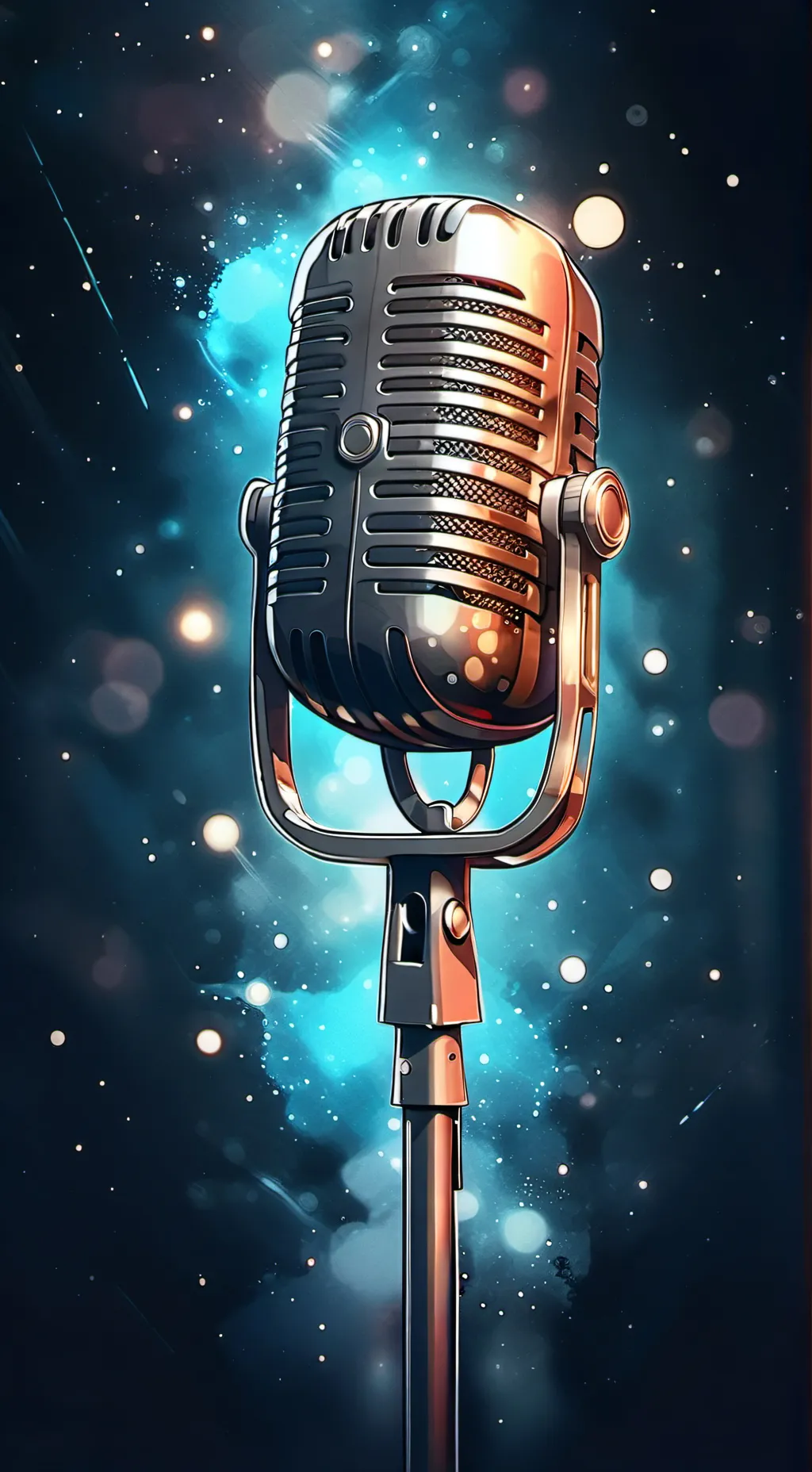 ai character: singingcompetition background