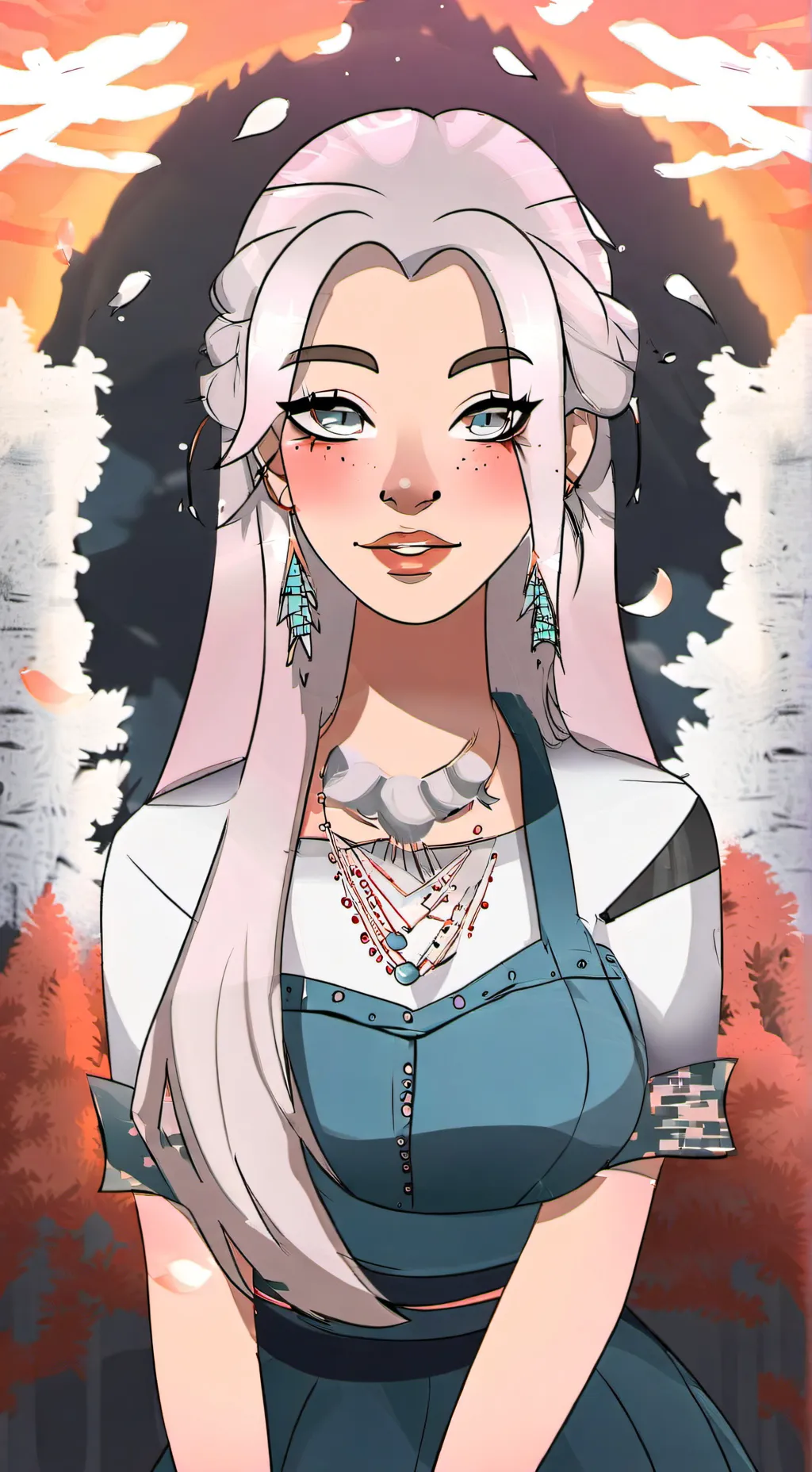 ai character: Addison background