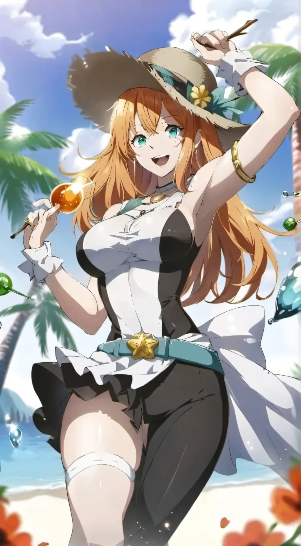 ai character: nami background