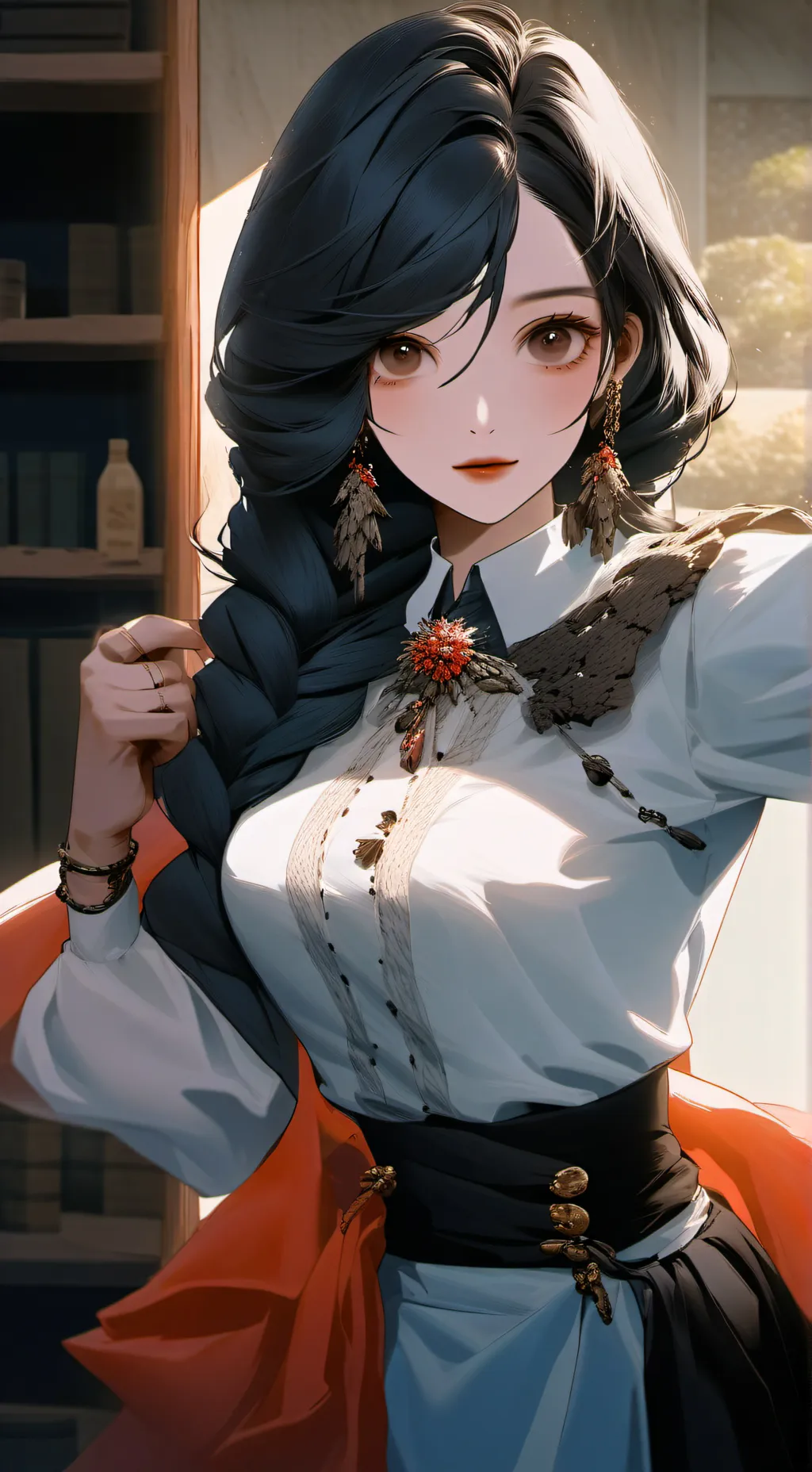 ai character: amy background