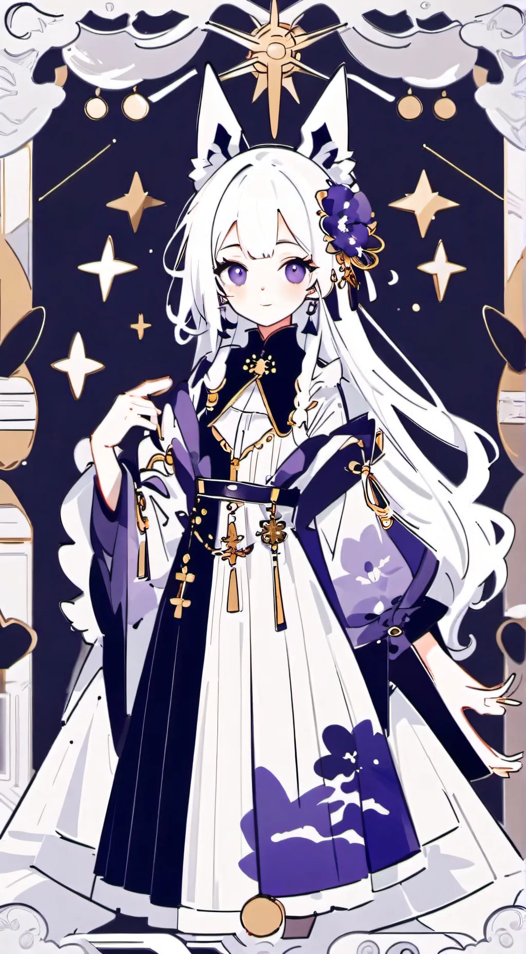 ai character: Sofía  background