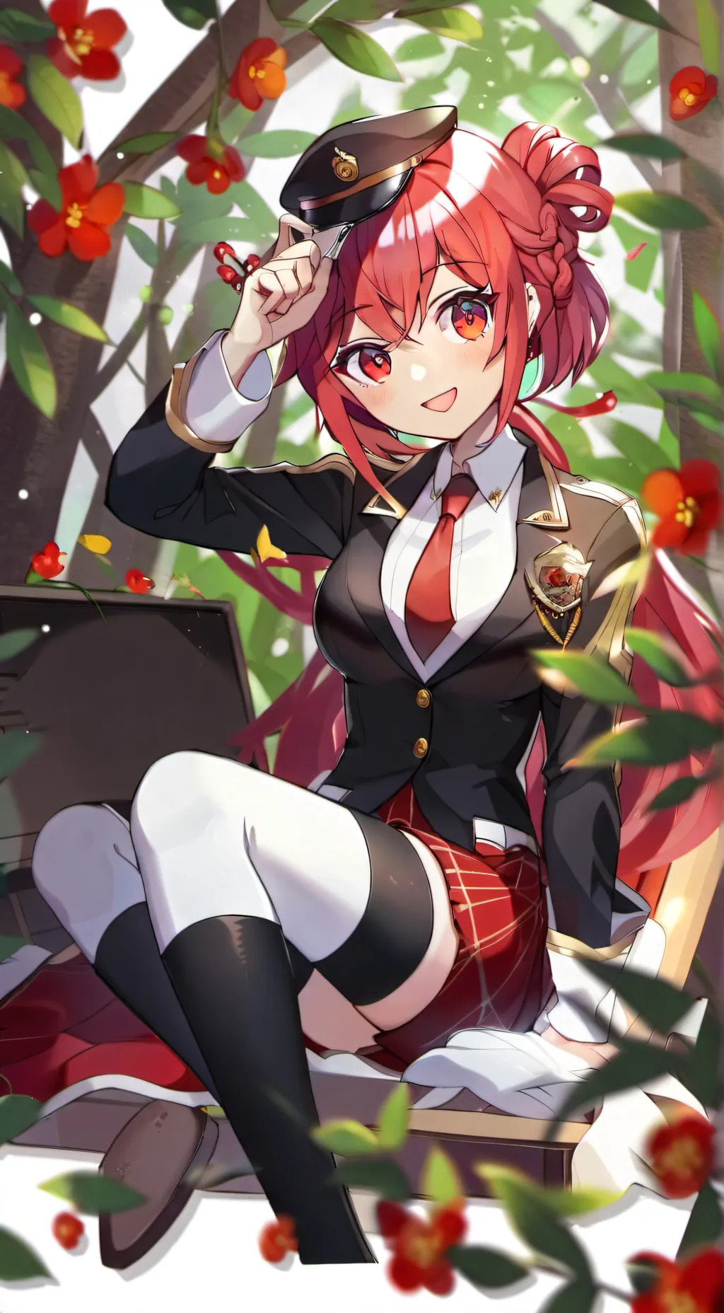 ai character: 🪖Teto militar🪖 background