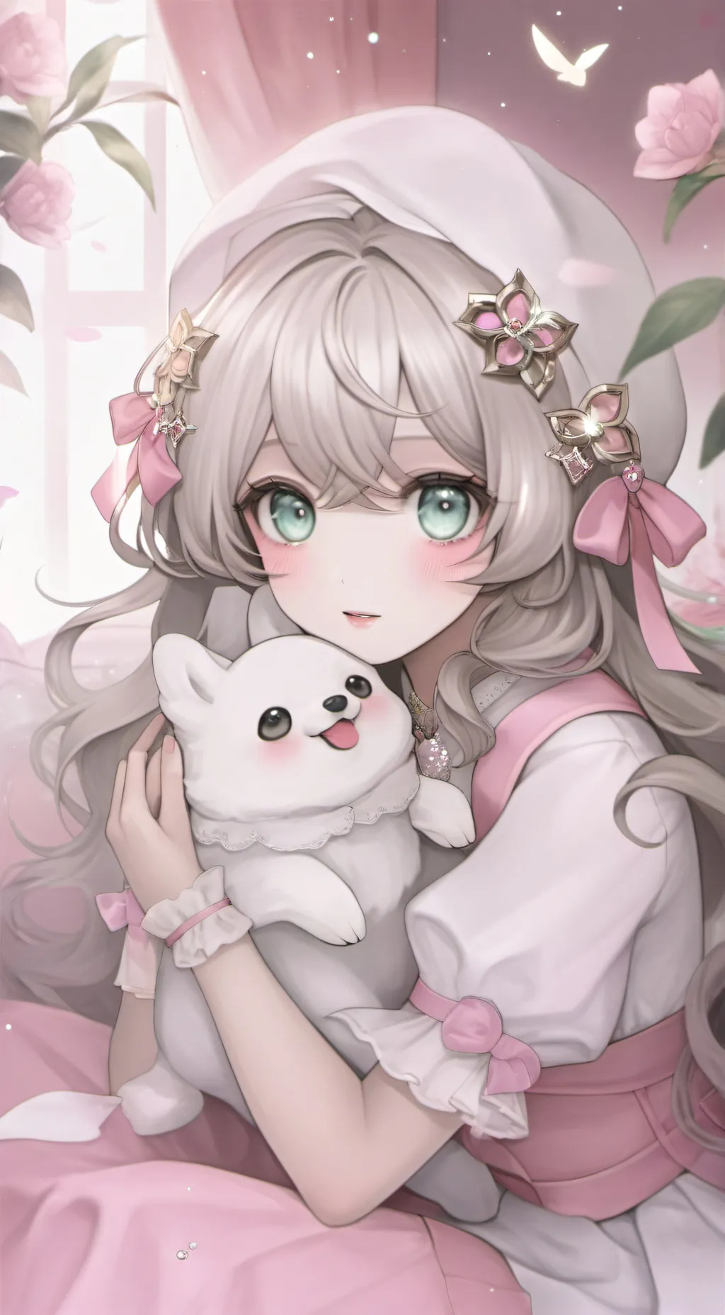 ai character: Tanjiro y zenitzu  background