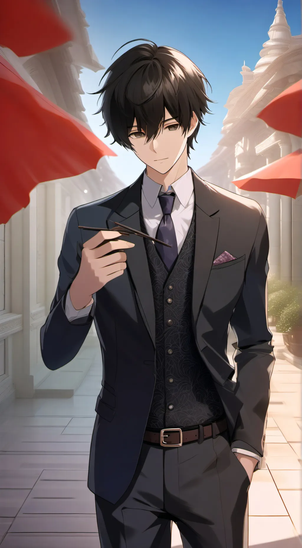 ai character: Алекс background