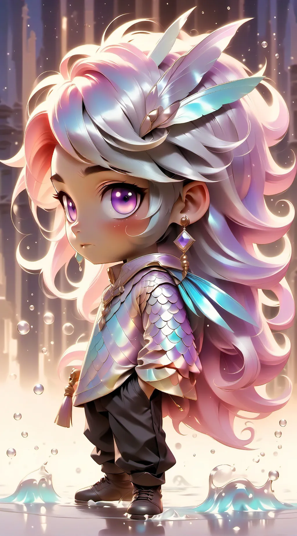 ai character: sarah background