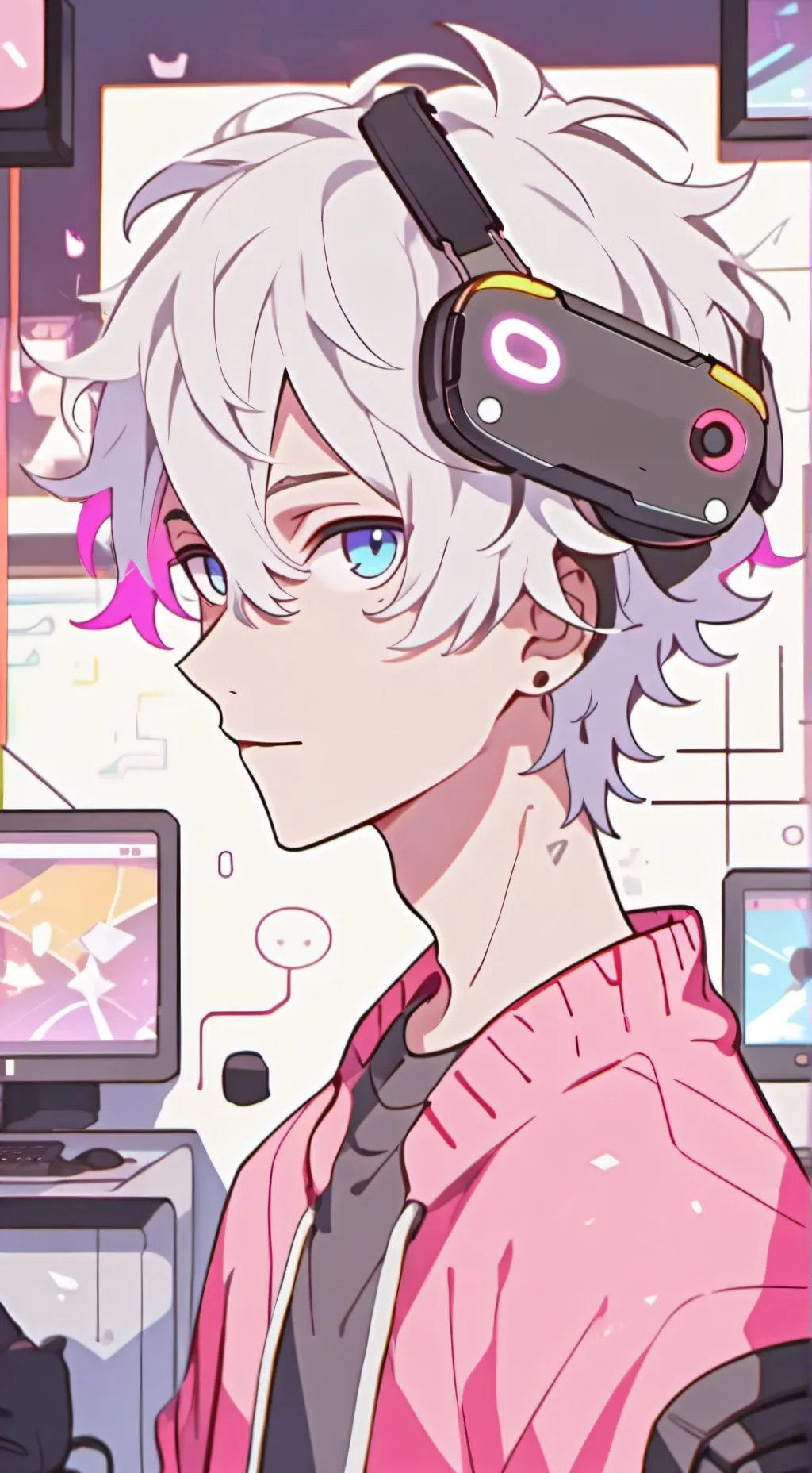 ai character: The Virtual Reality Barista background