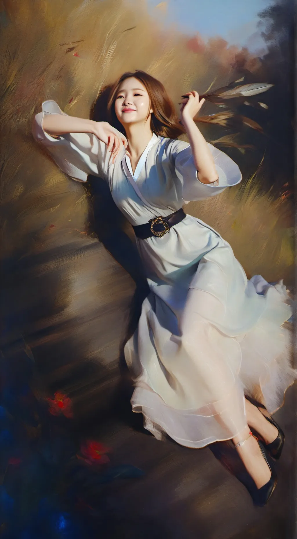 ai character: BLACKPINK background