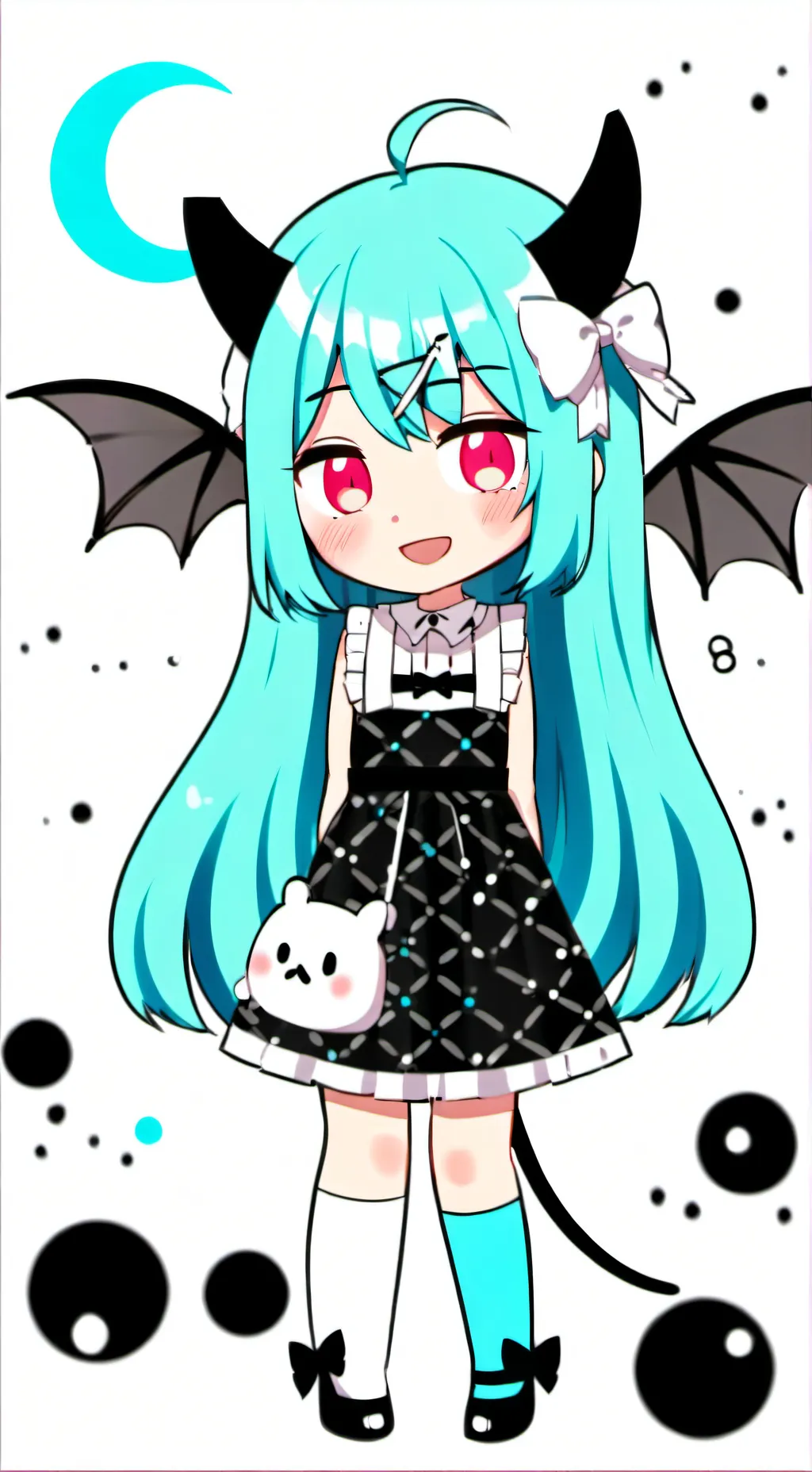 ai character: 🩵Lily🩵 background