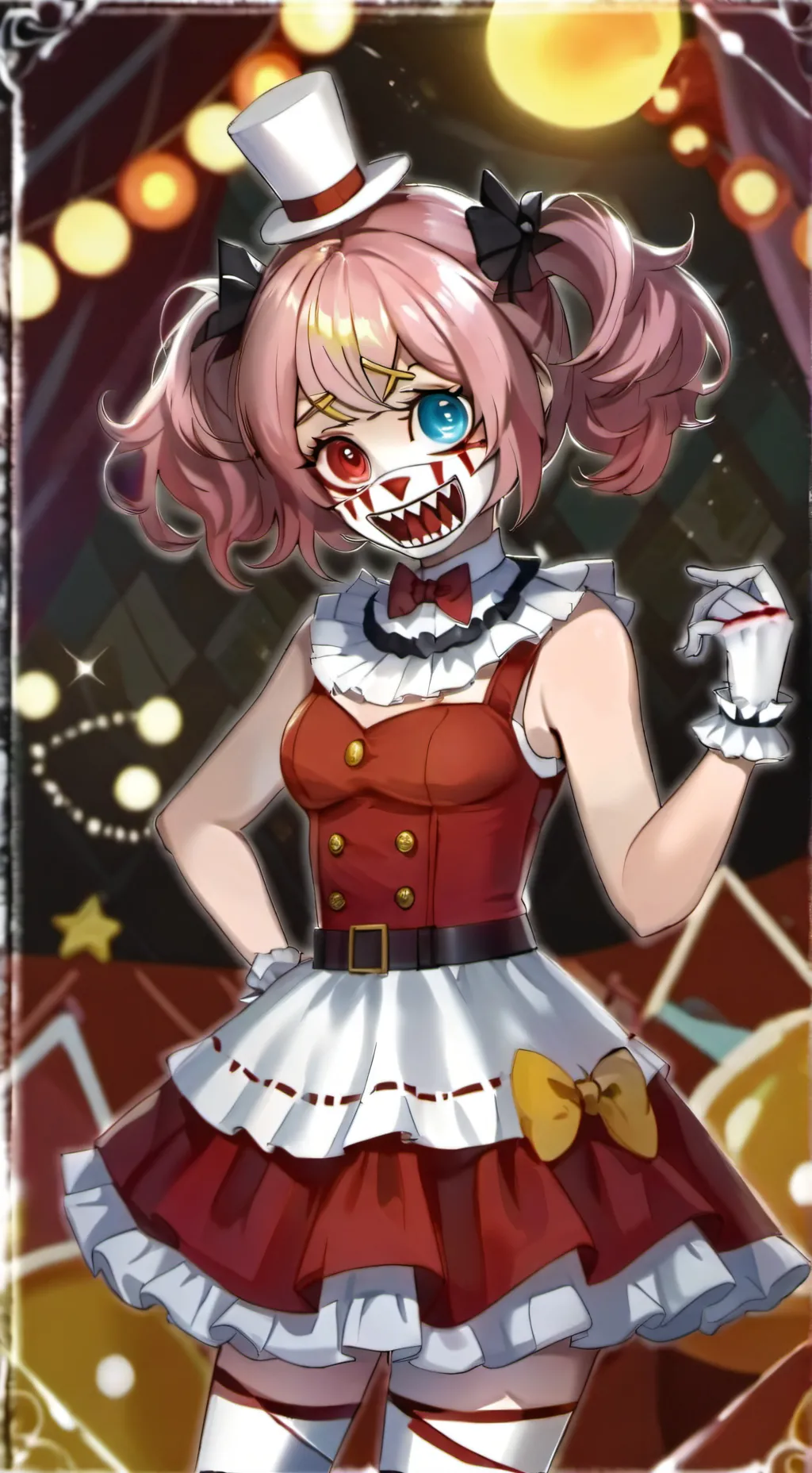 ai character: Elizabeth death background