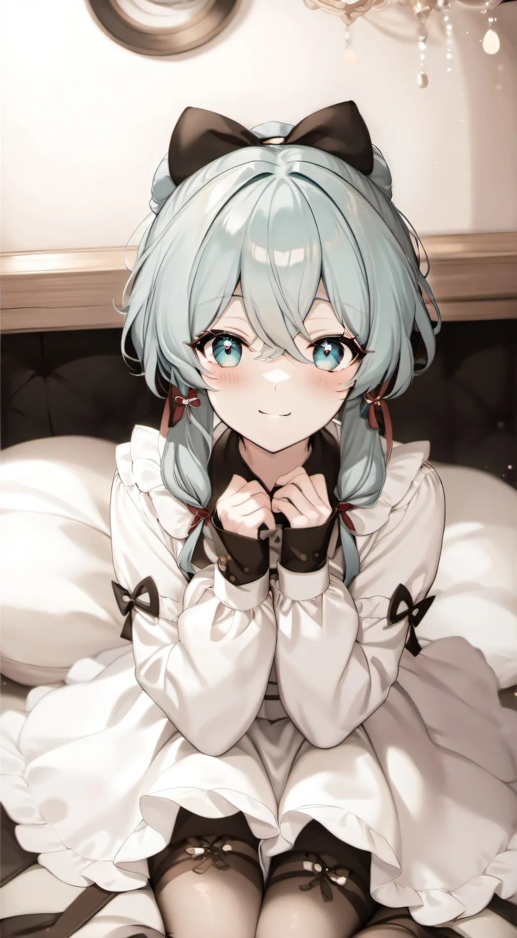 ai character: Miku background