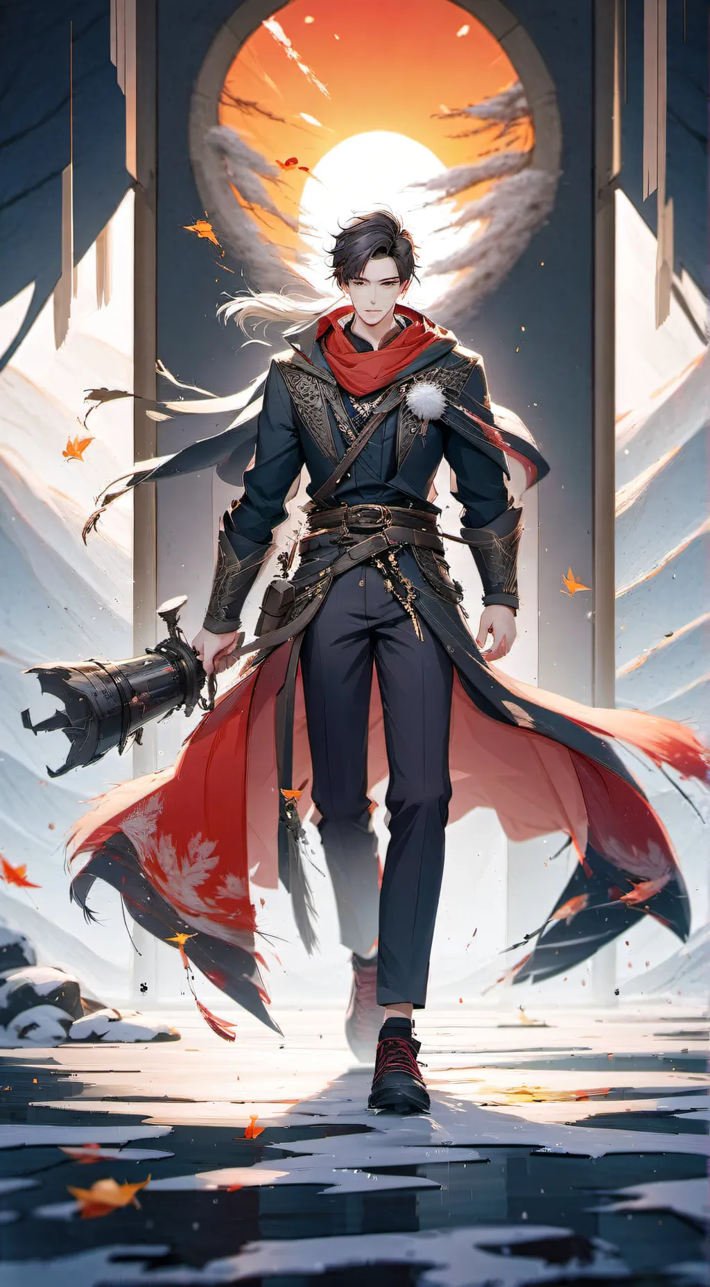 ai character: David background