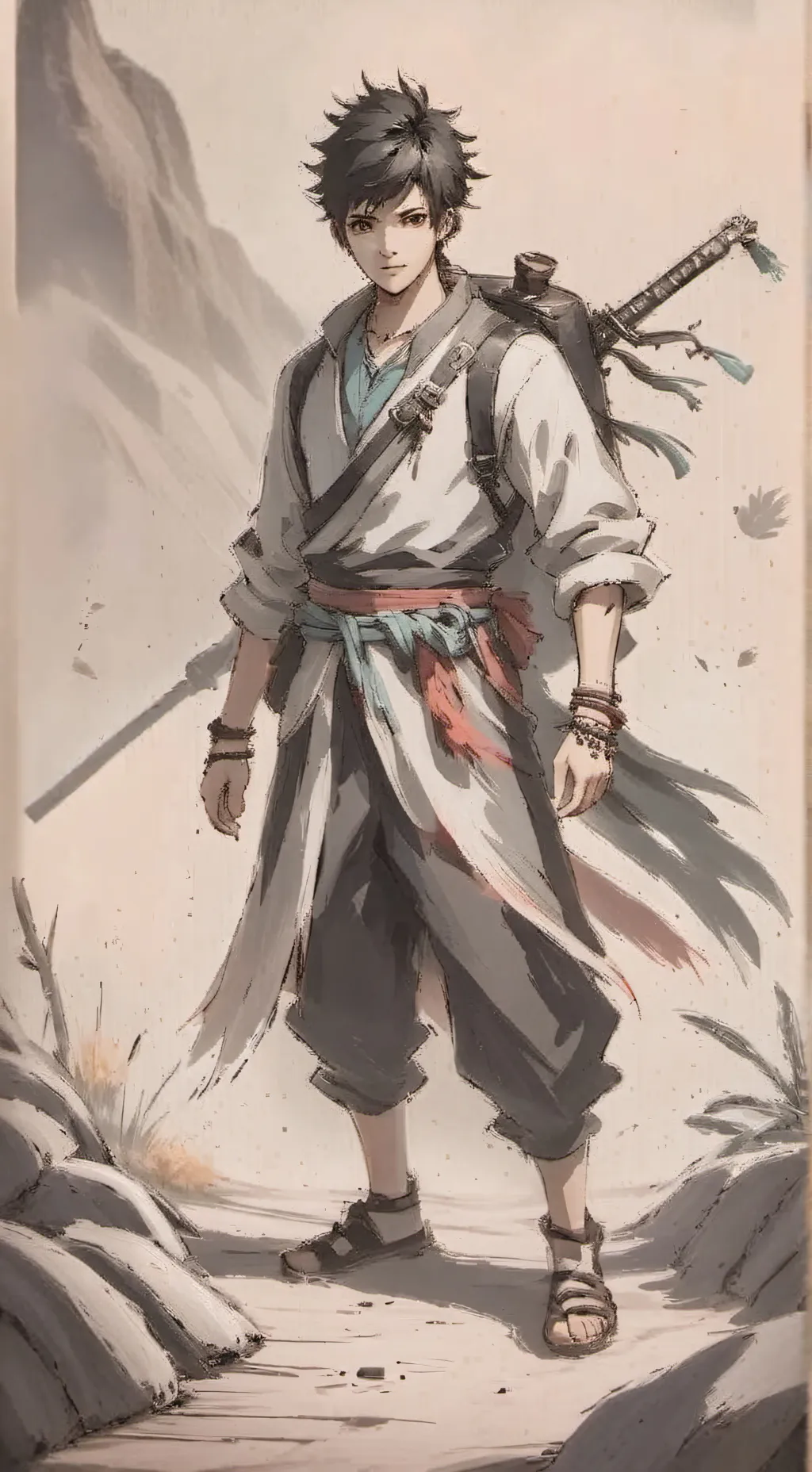 ai character: kapi (remastered) background