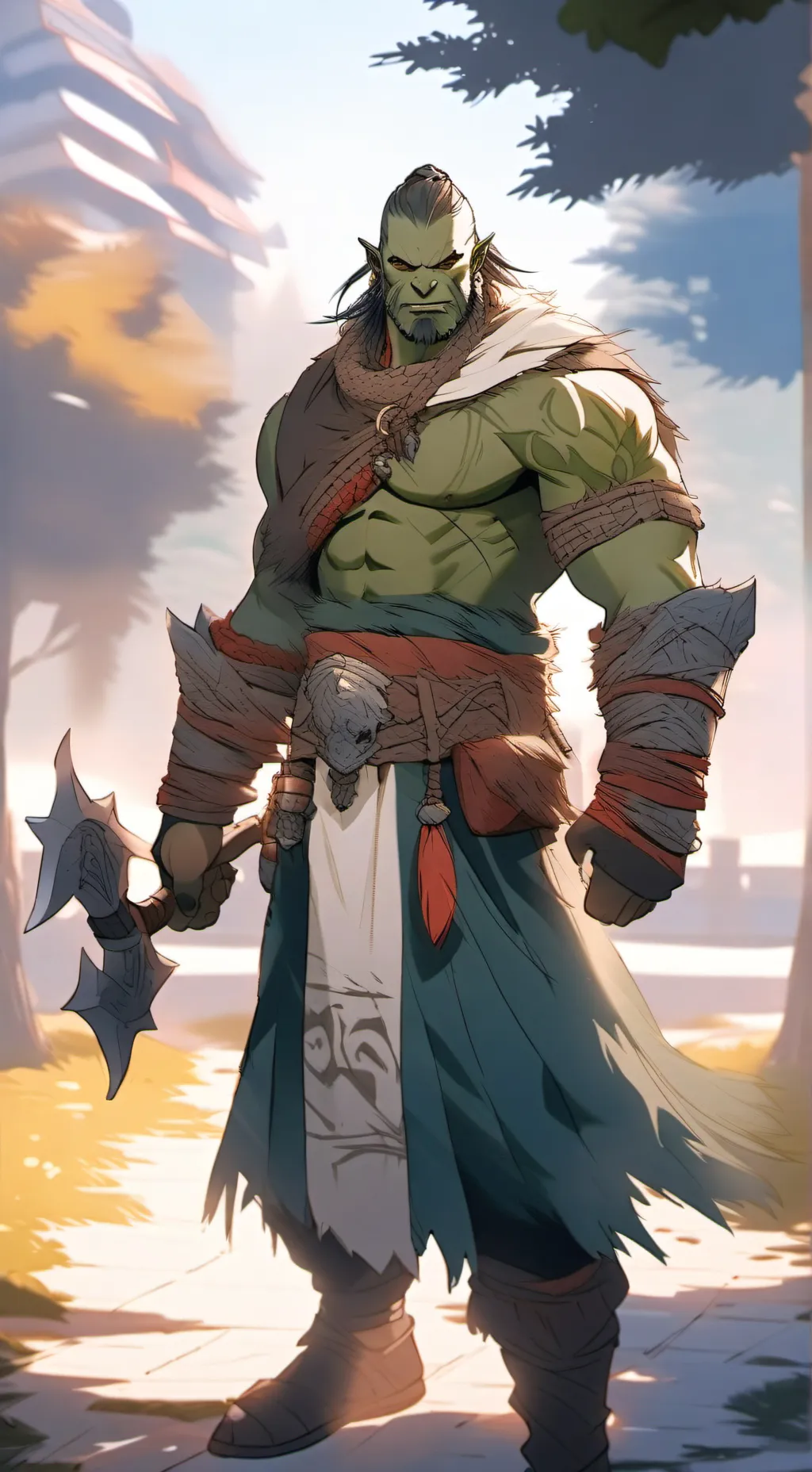 ai character: Skalg Murkul background