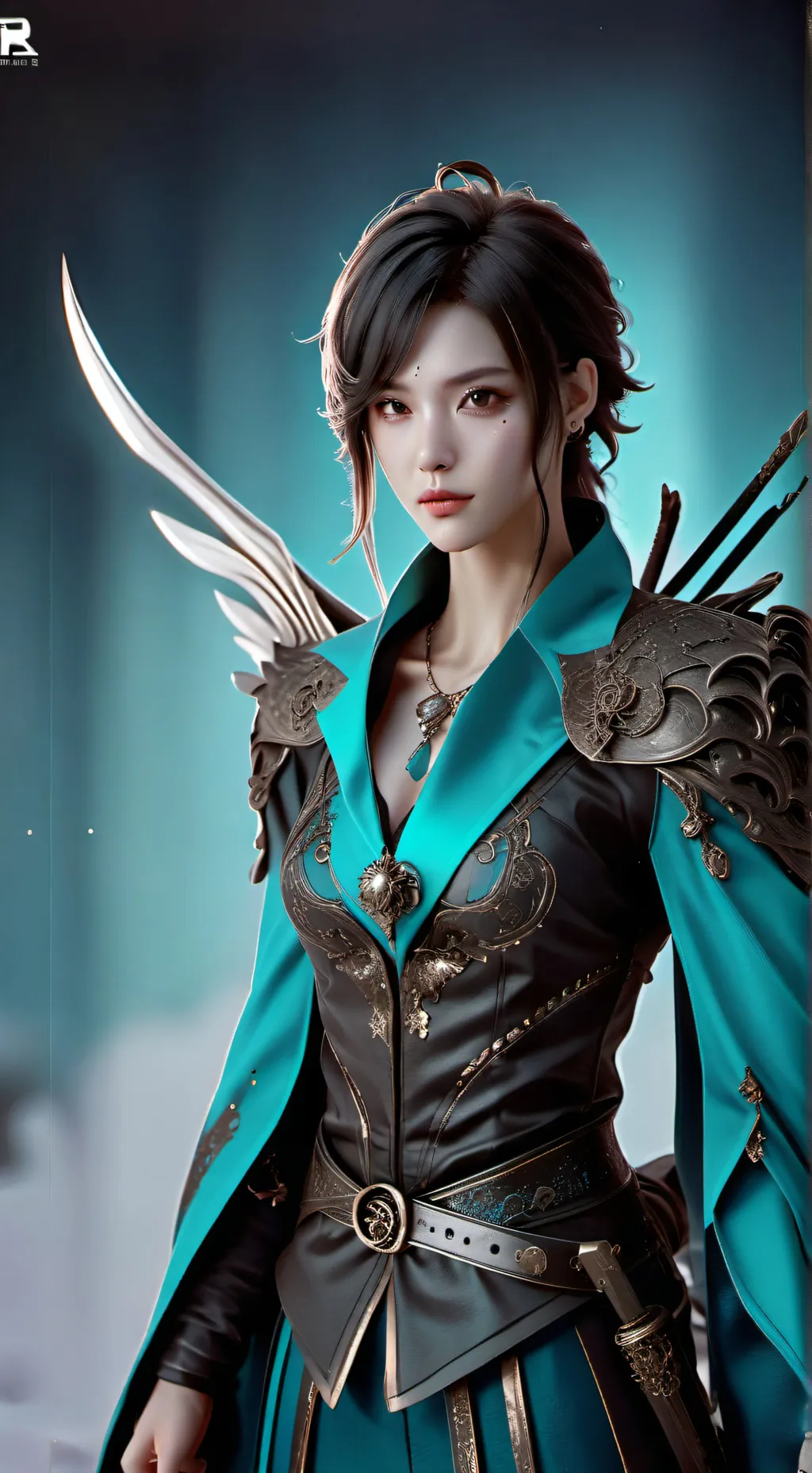 ai character: Moonlight  background