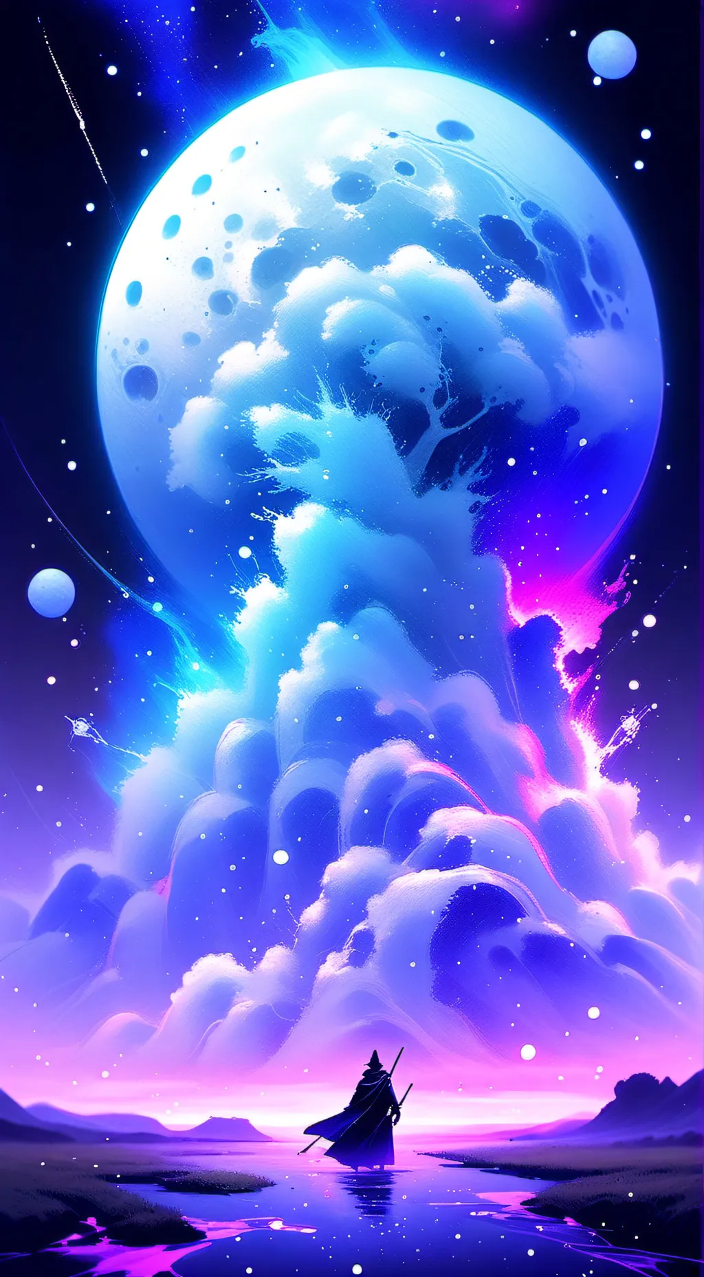 ai character: ( - ~ - ) background